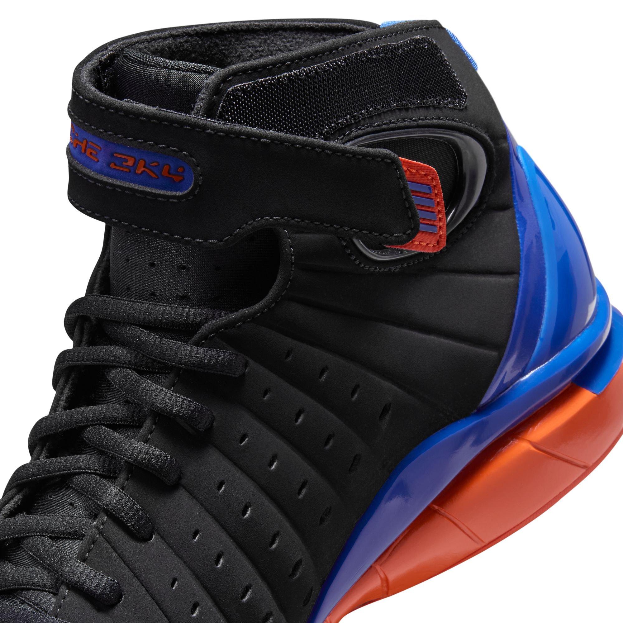 Nike Air Zoom Huarache 2K4 "Penny Hardaway" Men's Shoe - BLACK/VARSITY ROYAL/SAFETY ORANGE