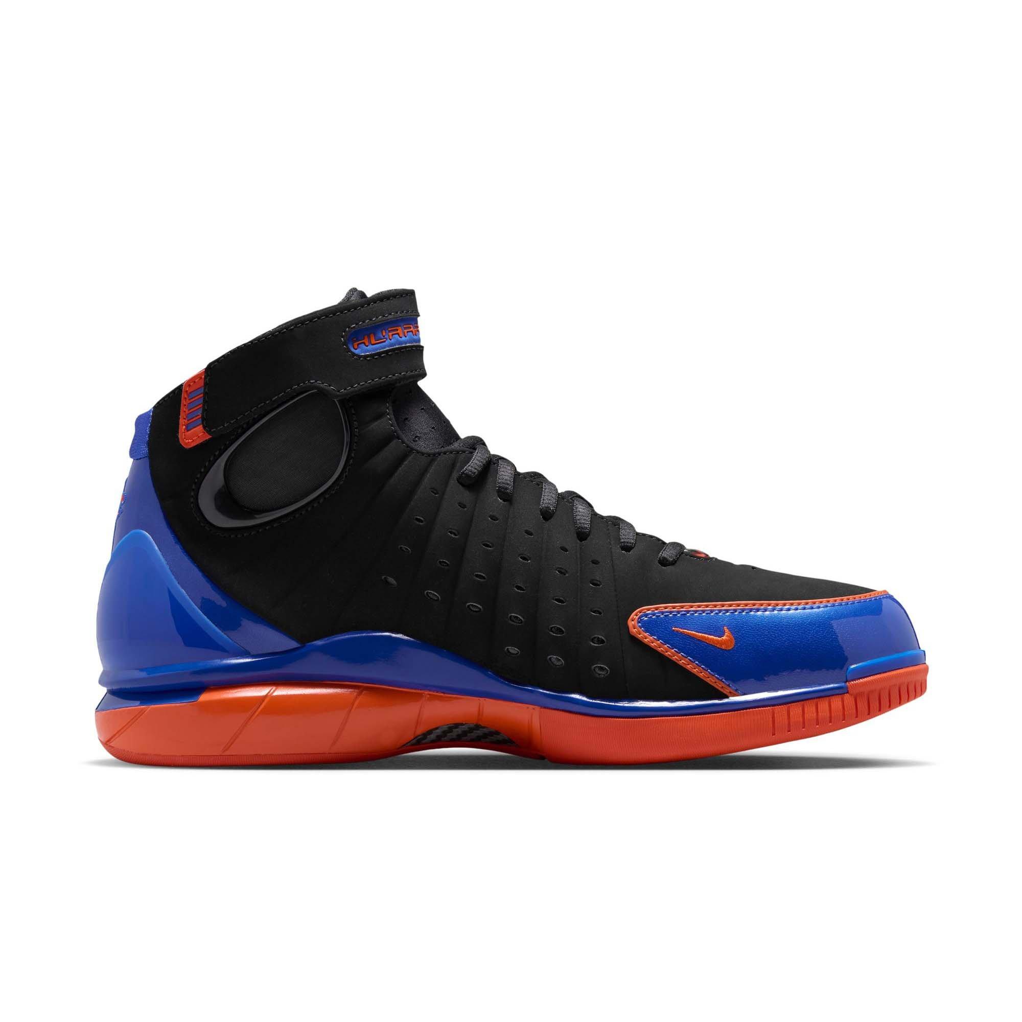 Nike Air Zoom Huarache 2K4 "Penny Hardaway" Men's Shoe - BLACK/VARSITY ROYAL/SAFETY ORANGE