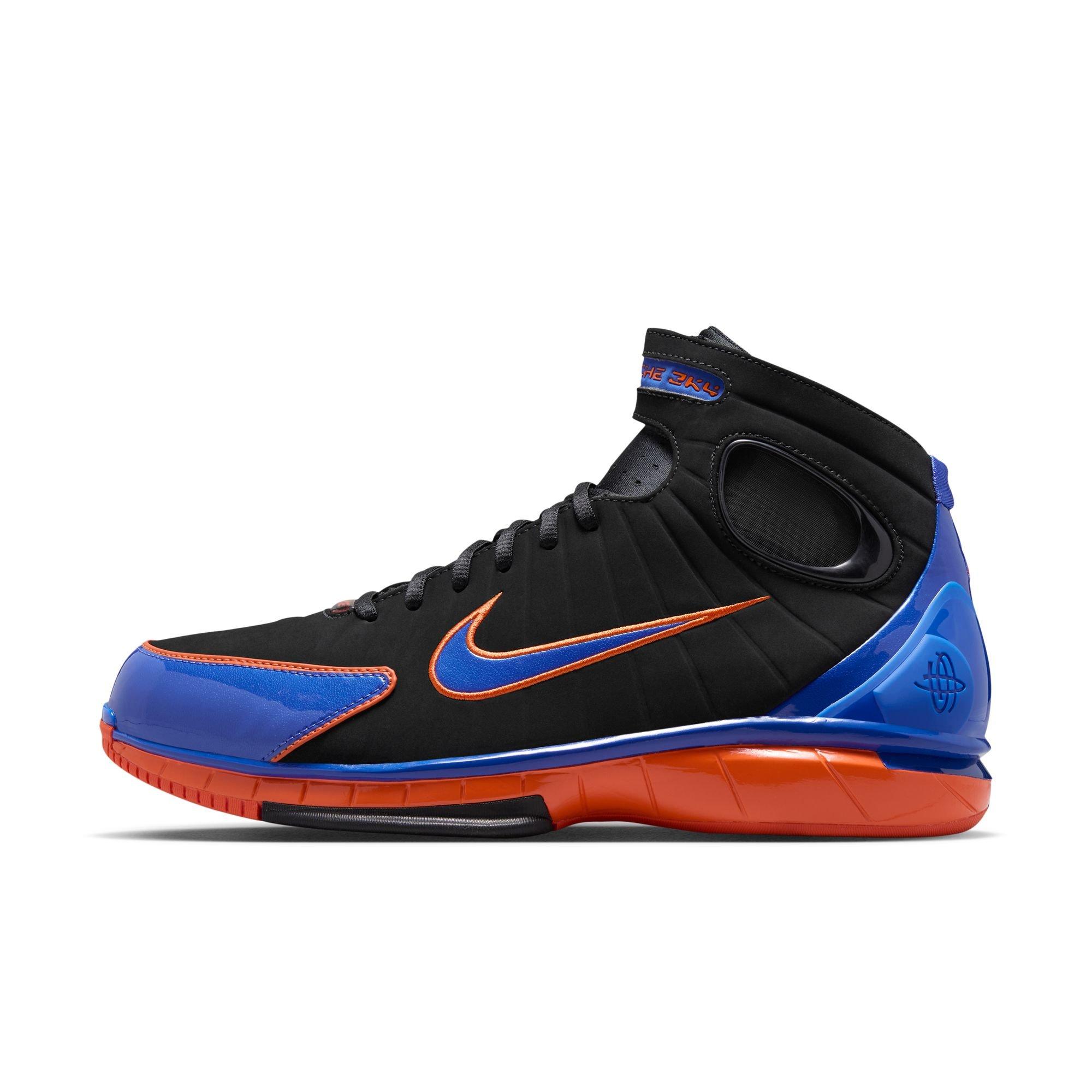 Nike Air Zoom Huarache 2K4 "Penny Hardaway" Men's Shoe - BLACK/VARSITY ROYAL/SAFETY ORANGE