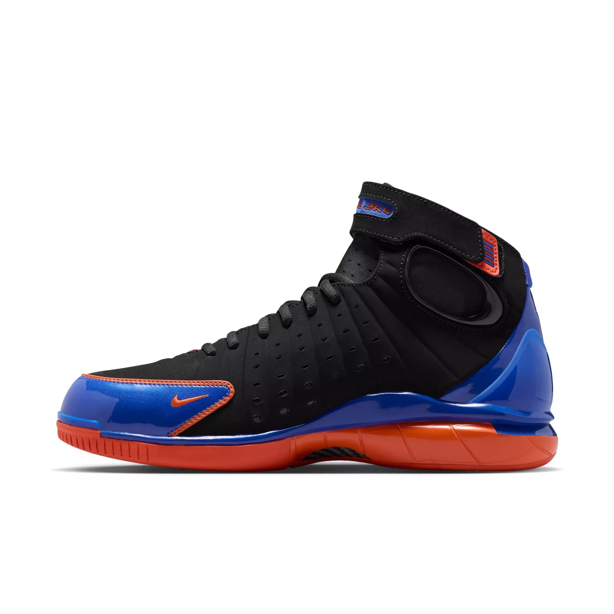 Nike Air Zoom Huarache 2K4 "Penny Hardaway" Men's Shoe - BLACK/VARSITY ROYAL/SAFETY ORANGE