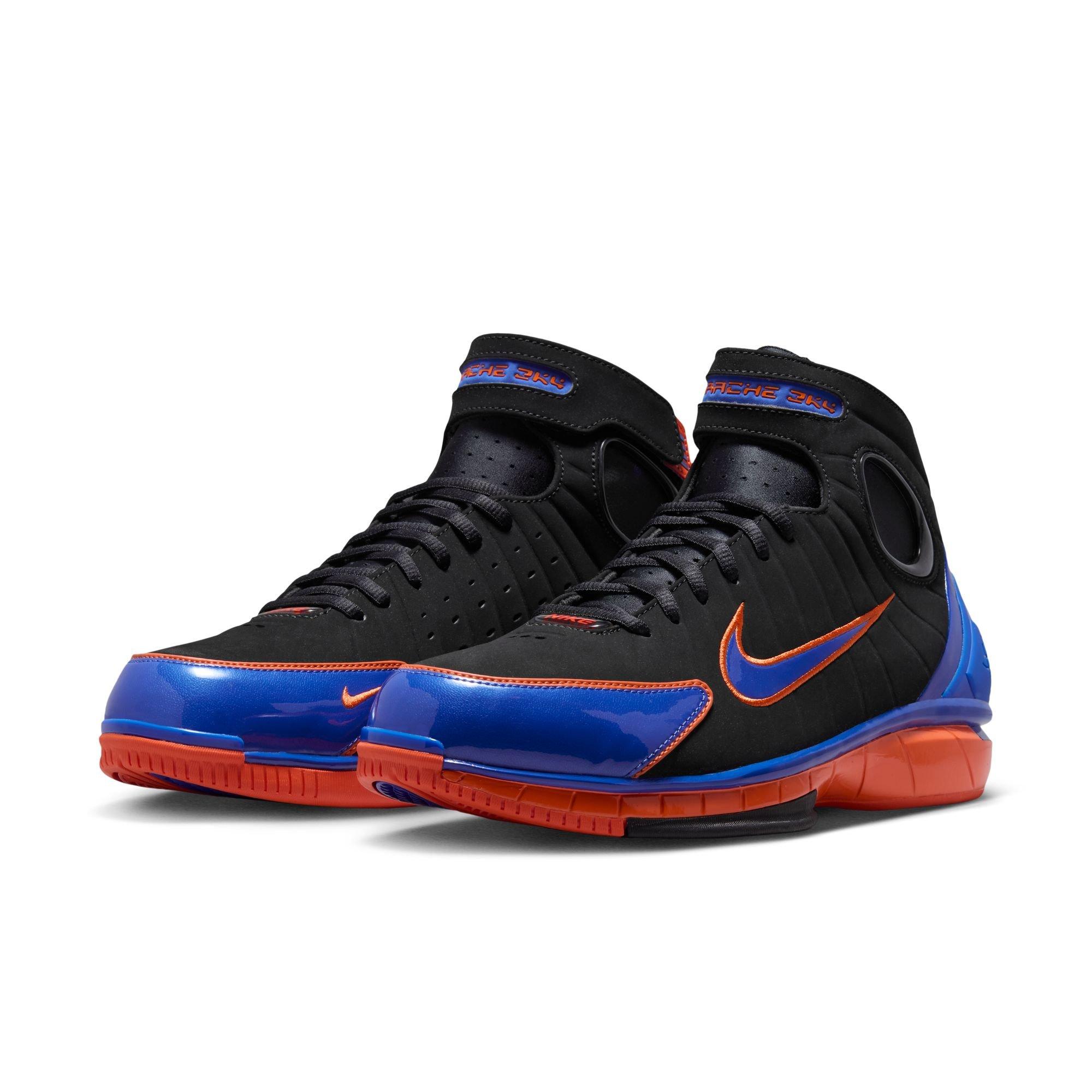 Nike Air Zoom Huarache 2K4 "Penny Hardaway" Men's Shoe - BLACK/VARSITY ROYAL/SAFETY ORANGE