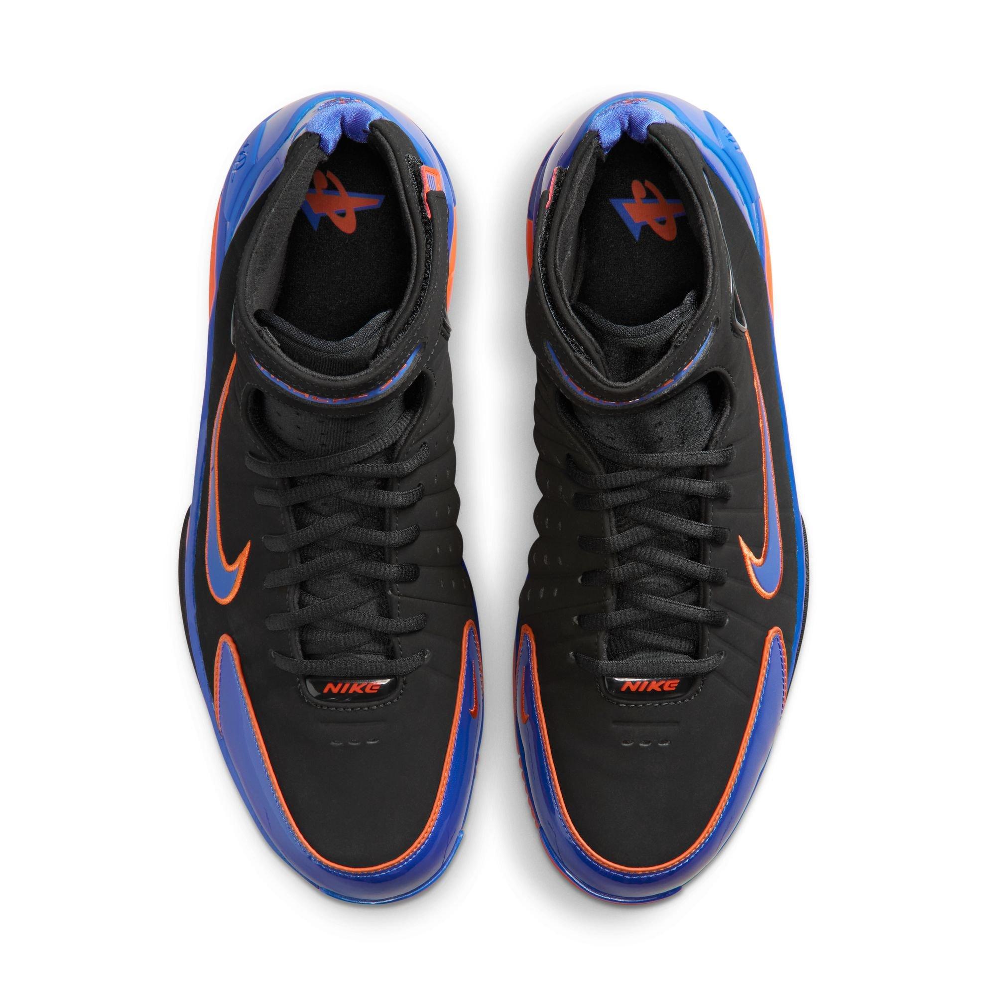 Nike Air Zoom Huarache 2K4 "Penny Hardaway" Men's Shoe - BLACK/VARSITY ROYAL/SAFETY ORANGE