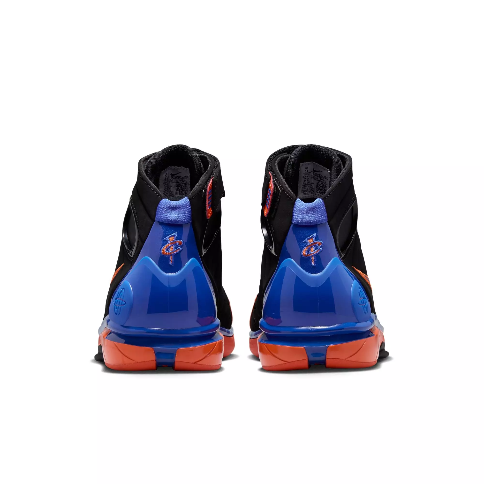 Nike Air Zoom Huarache 2K4 "Penny Hardaway" Men's Shoe - BLACK/VARSITY ROYAL/SAFETY ORANGE