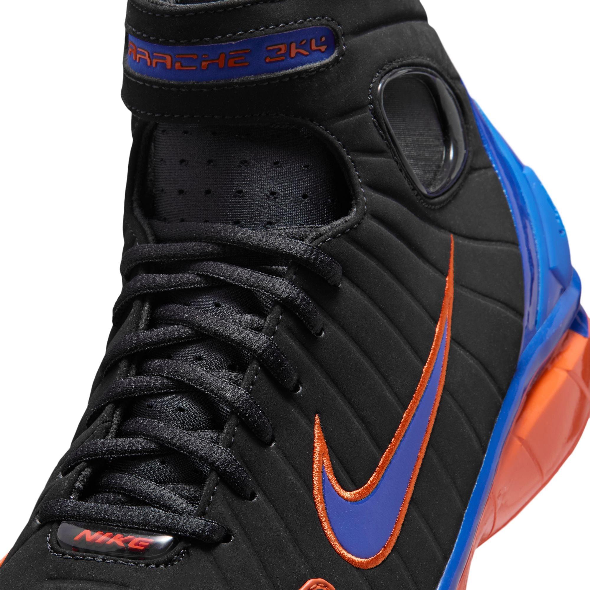 Nike Air Zoom Huarache 2K4 "Penny Hardaway" Men's Shoe - BLACK/VARSITY ROYAL/SAFETY ORANGE