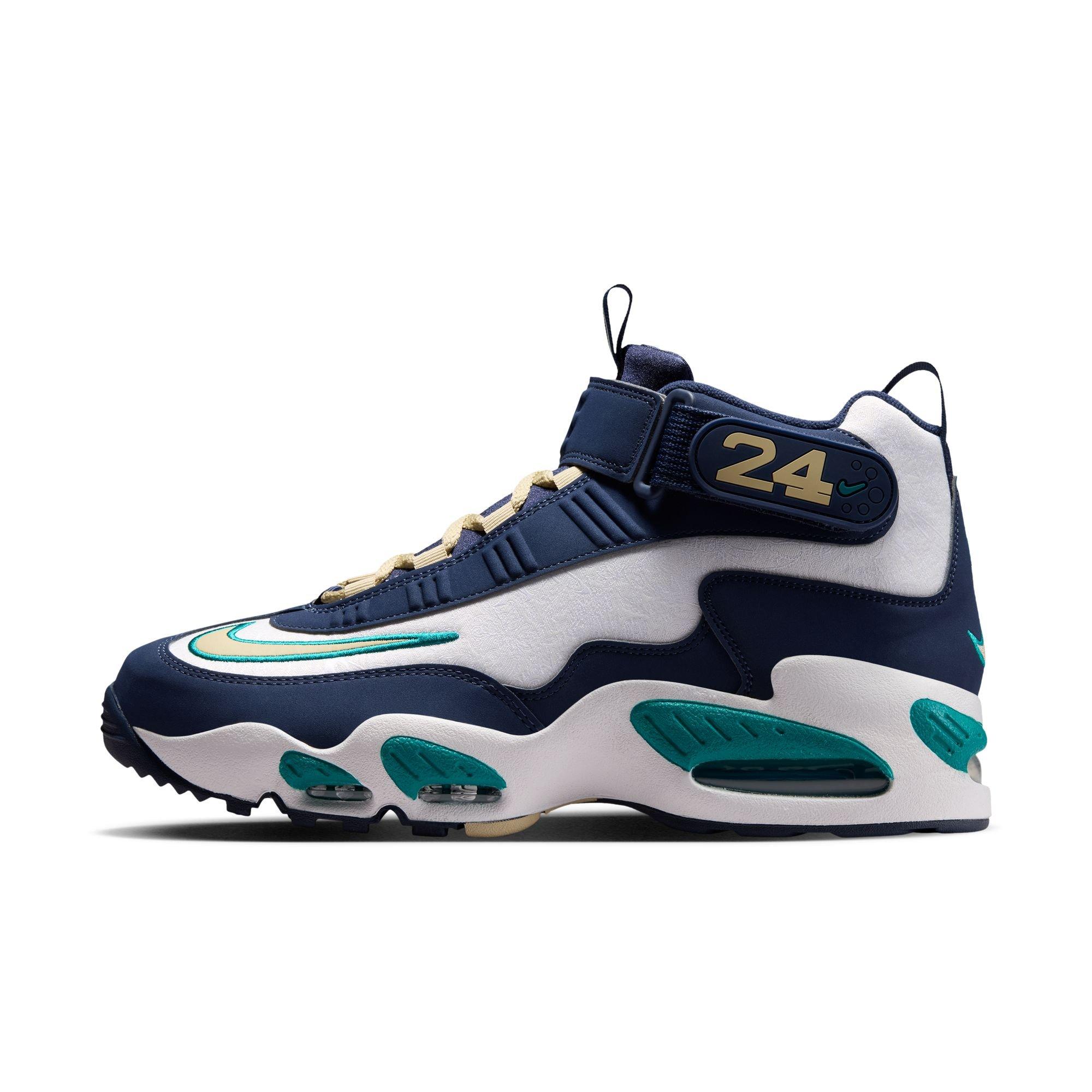 Nike Air Griffey Max 1 "Midnight Navy" Men's Shoe - MIDNIGHT NAVY/TEAM GOLD/FRESH WATER Thumbnail View 4
