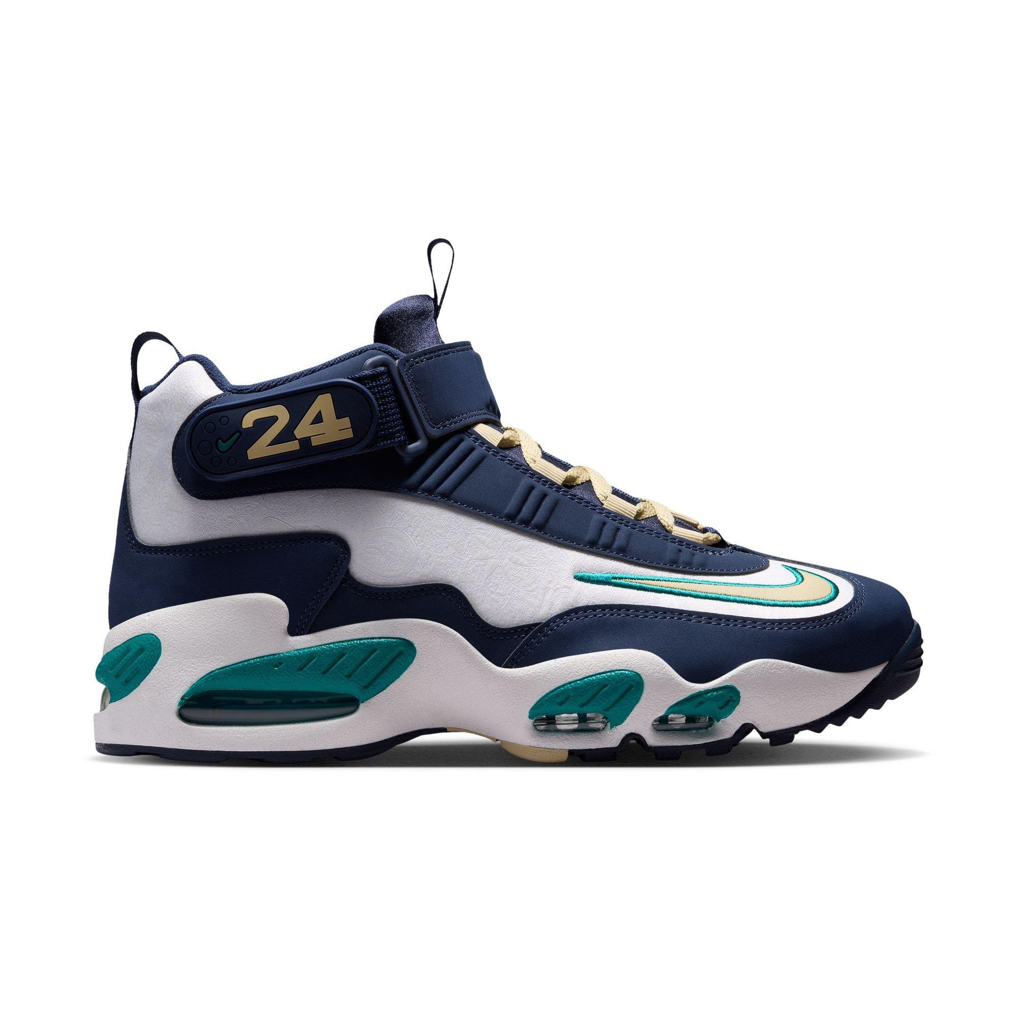 Nike Air Griffey Max 1 "Midnight Navy" Men's Shoe - MIDNIGHT NAVY/TEAM GOLD/FRESH WATER Thumbnail View 2