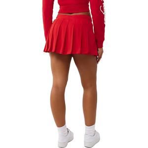 True Religion Women's Pleated Mink Skort