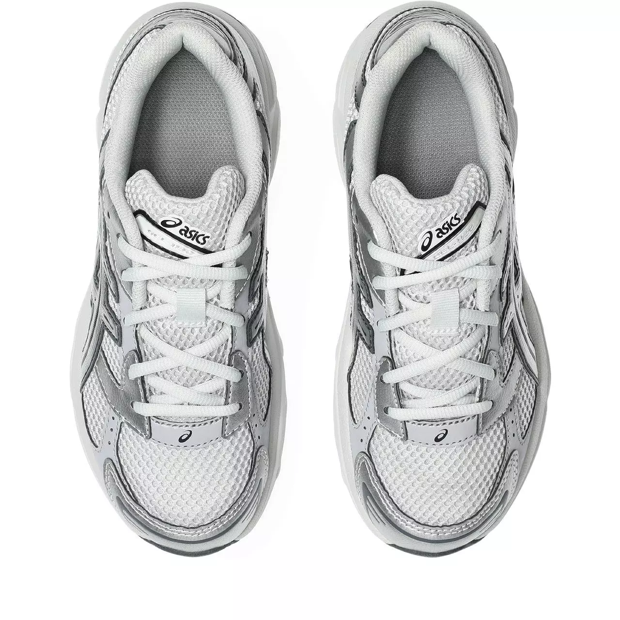 ASICS GEL-1130 "Glacier Grey/Pure Silver" Grade School Girls' Shoe - WHITE/SILVER