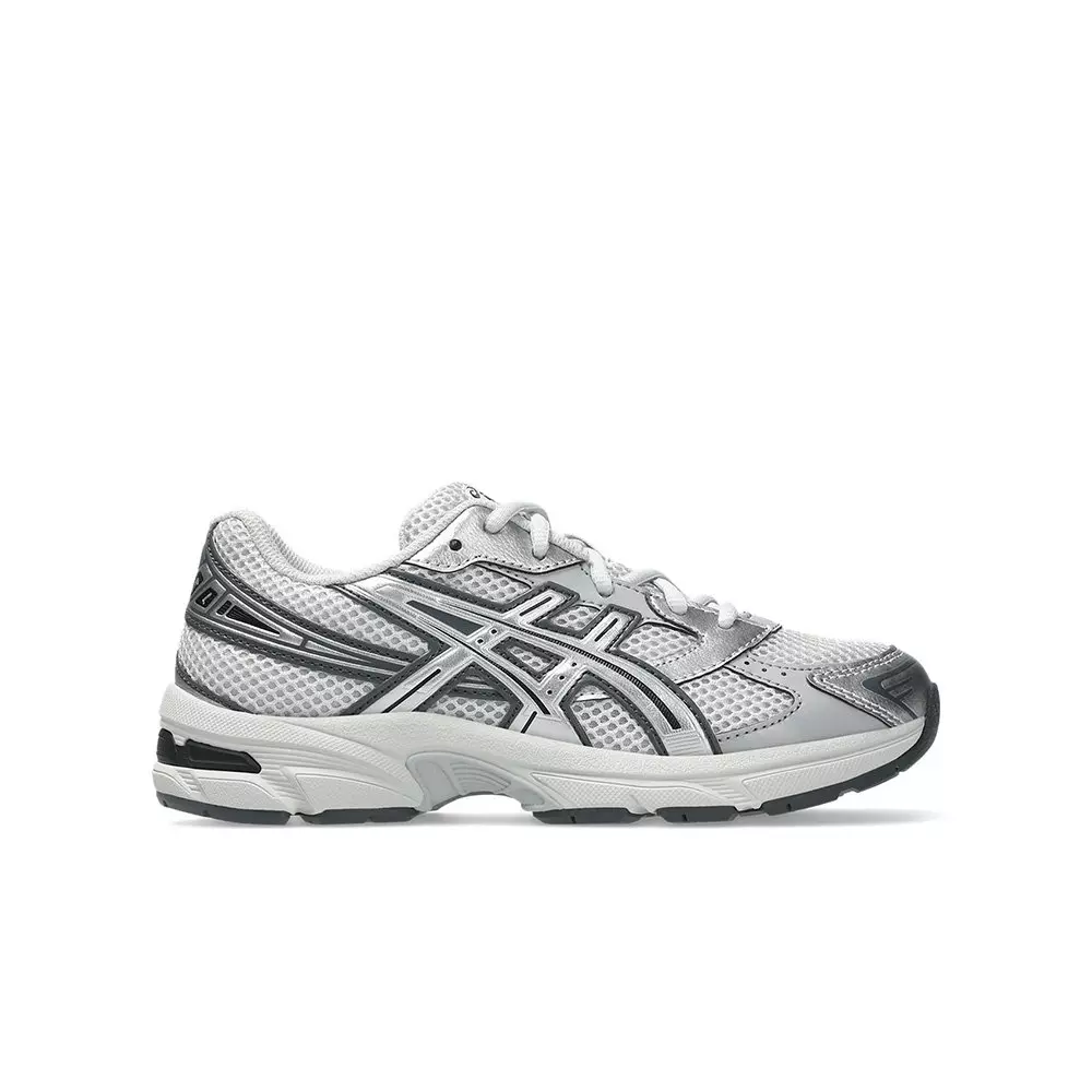 ASICS GEL-1130 "Glacier Grey/Pure Silver" Grade School Girls' Shoe - WHITE/SILVER
