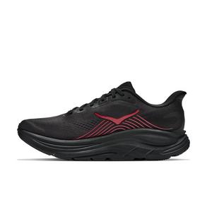Hoka Clifton "Black/Red" Men's Running Shoe - BLACK/RED