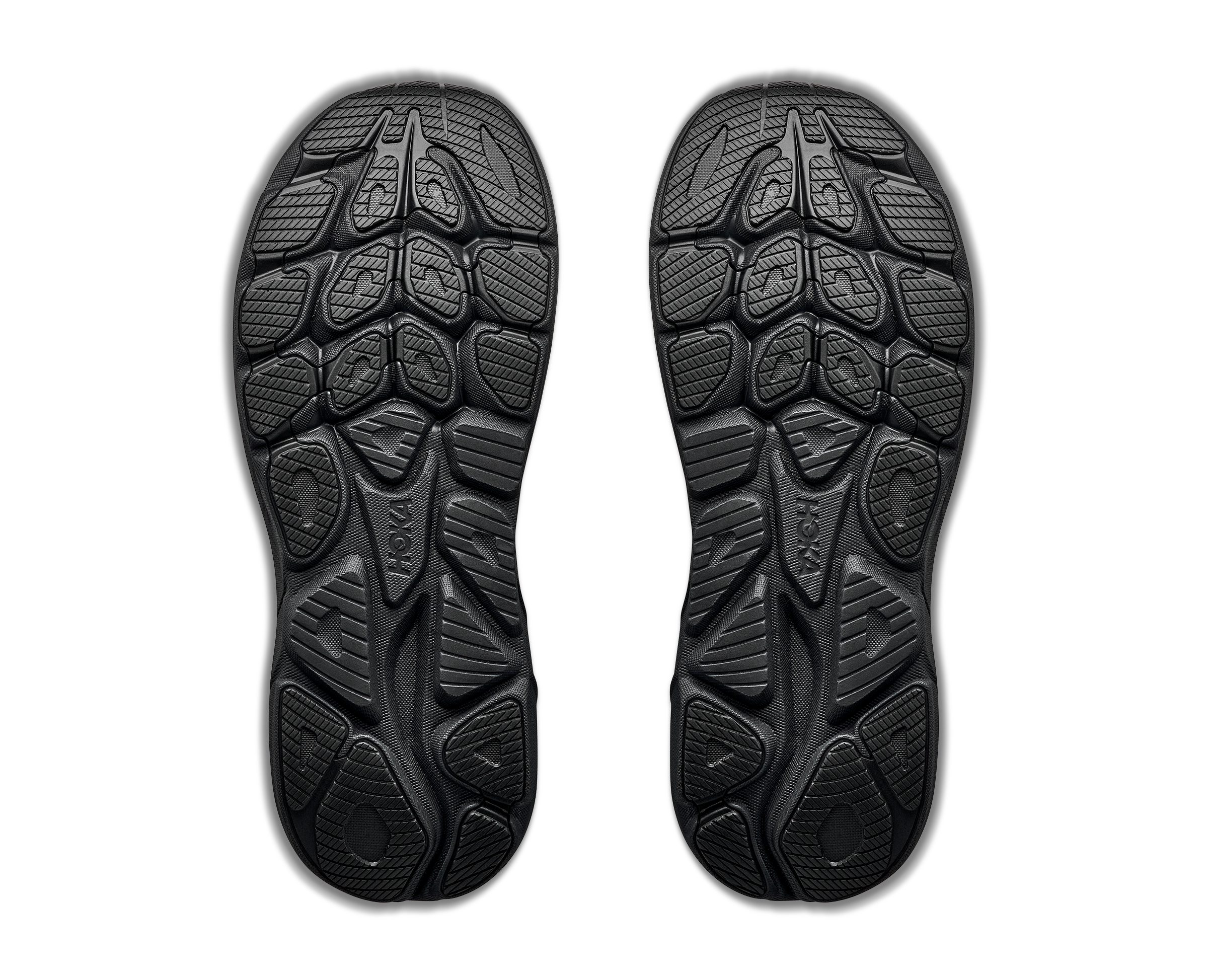 Hoka Clifton "Black/Red" Men's Running Shoe - BLACK/RED