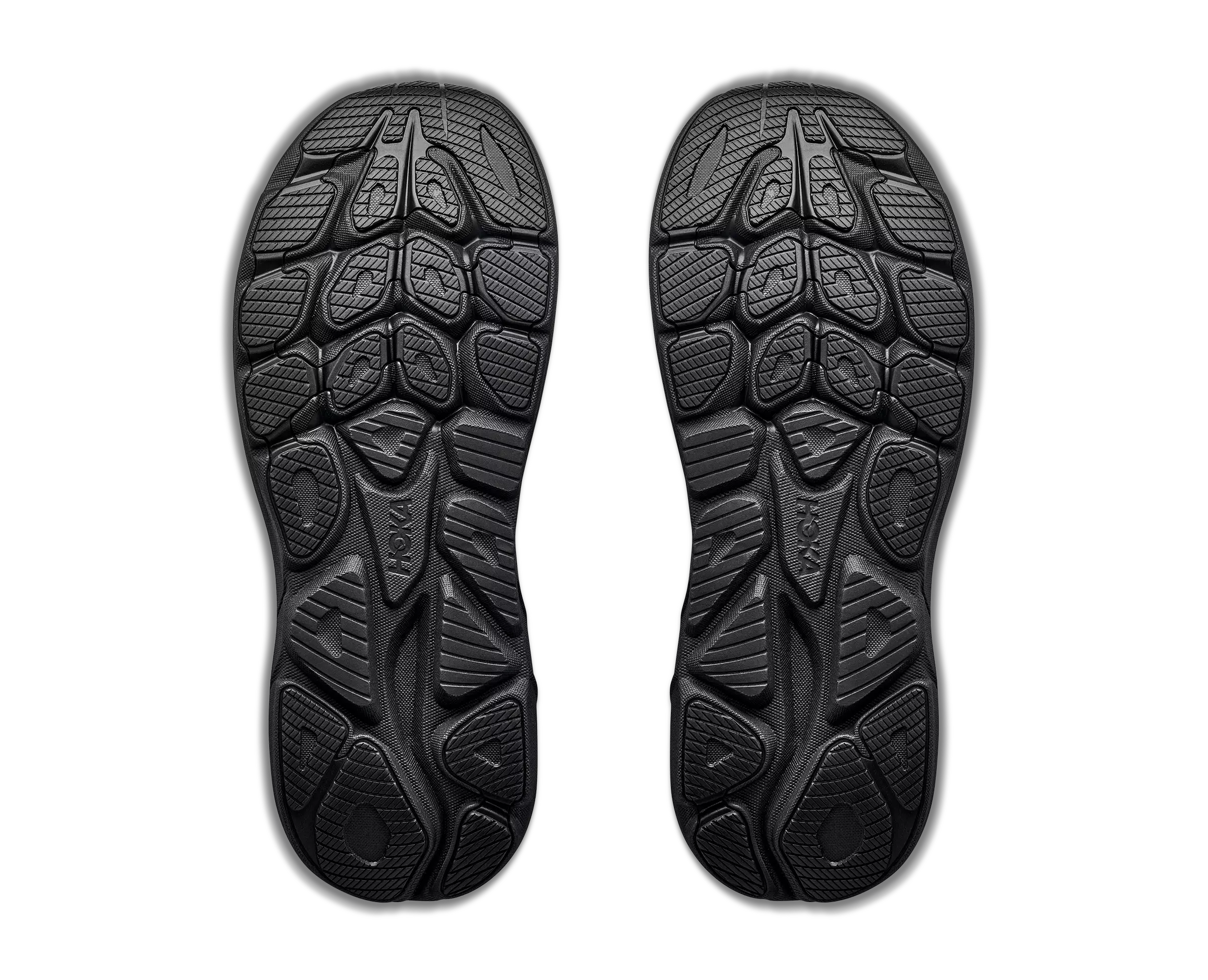 Hoka Clifton "Black/Red" Men's Running Shoe - BLACK/RED