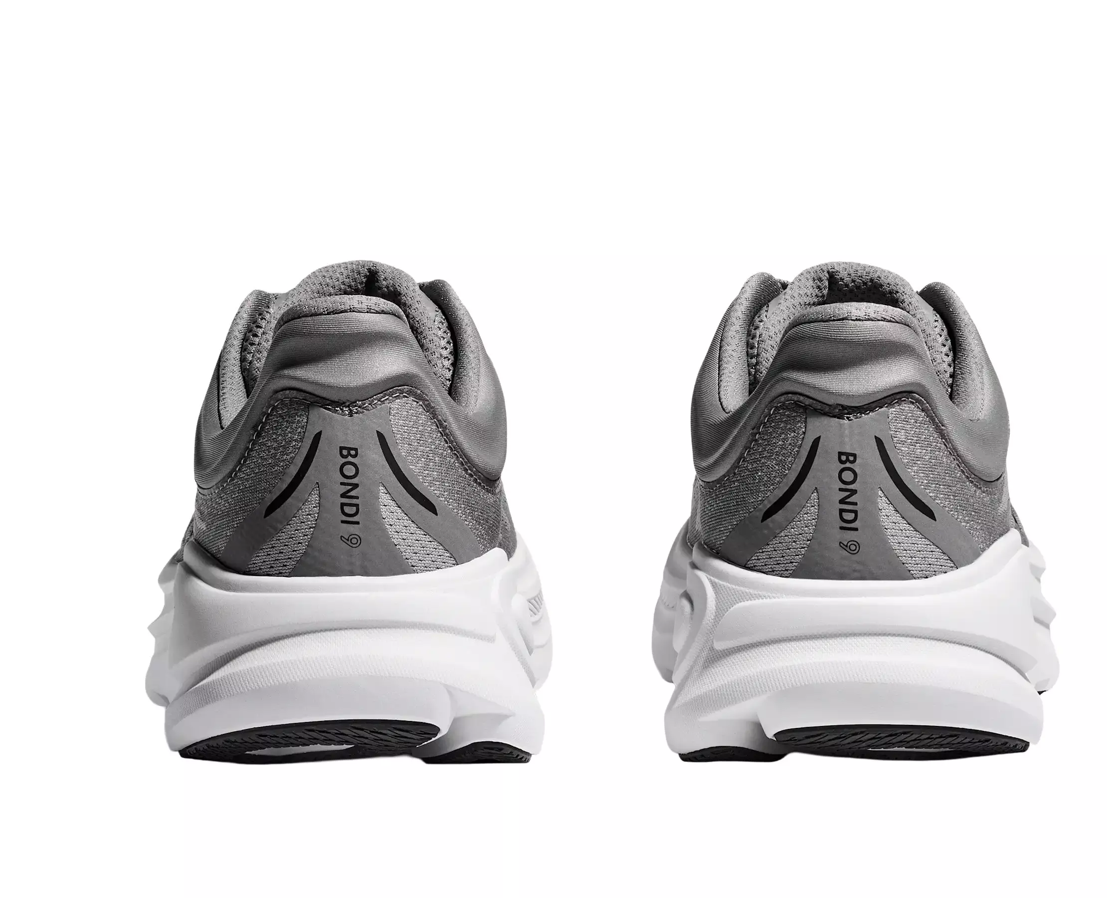 Hoka Bondi 9 "Galactic Grey/Stellar Grey" Men's Running Shoe - GREY/WHITE