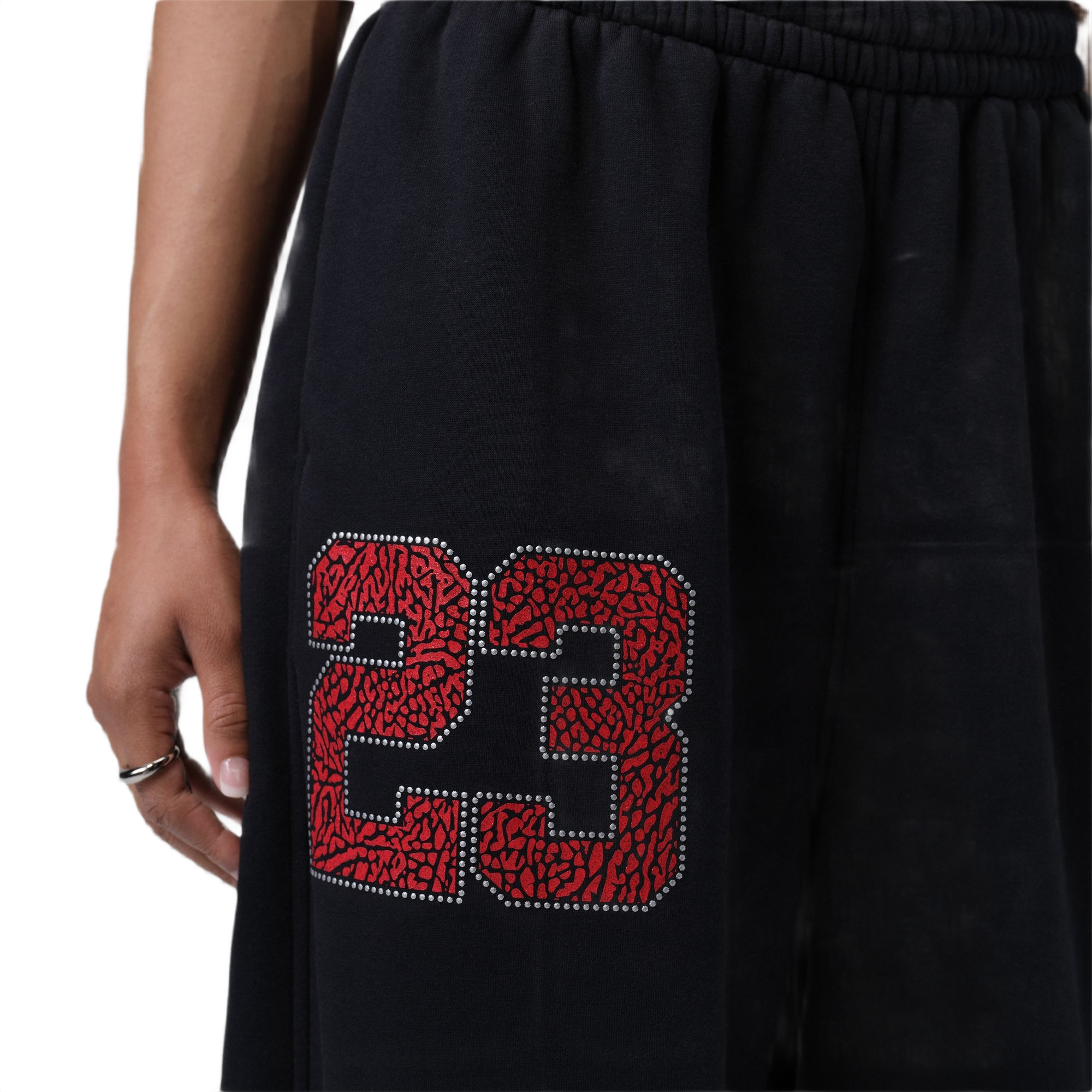 Jordan Women's Brooklyn Fleece Jogger Pants - BLACK