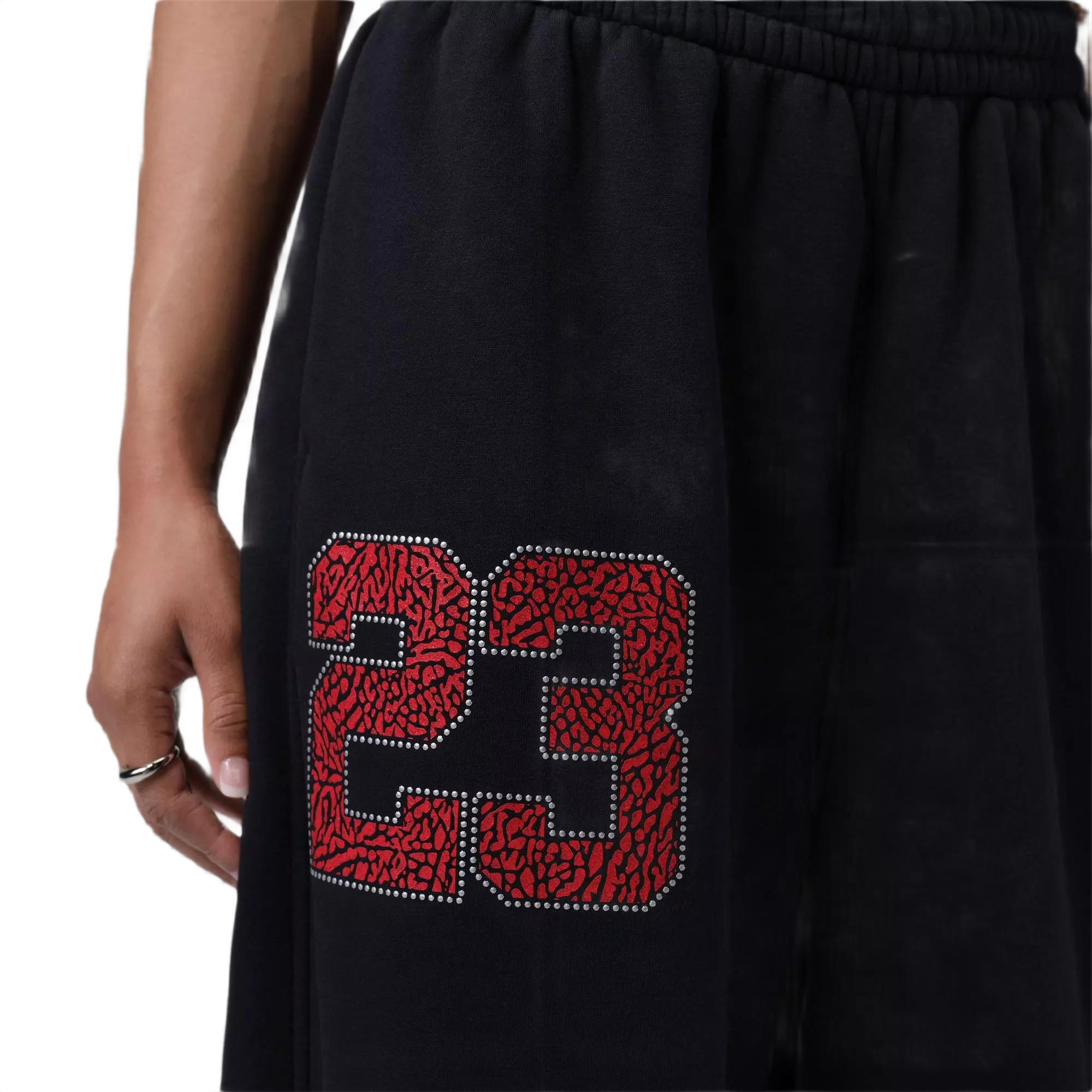 Jordan Women's Brooklyn Fleece Jogger Pants - BLACK