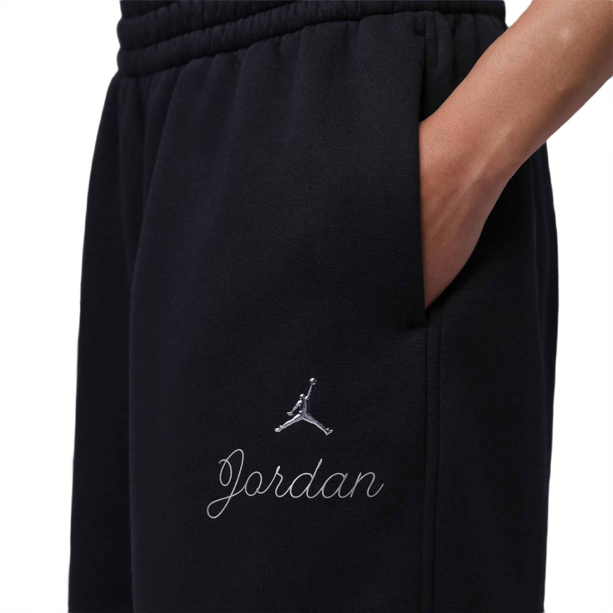 Jordan Women's Brooklyn Fleece Jogger Pants - BLACK