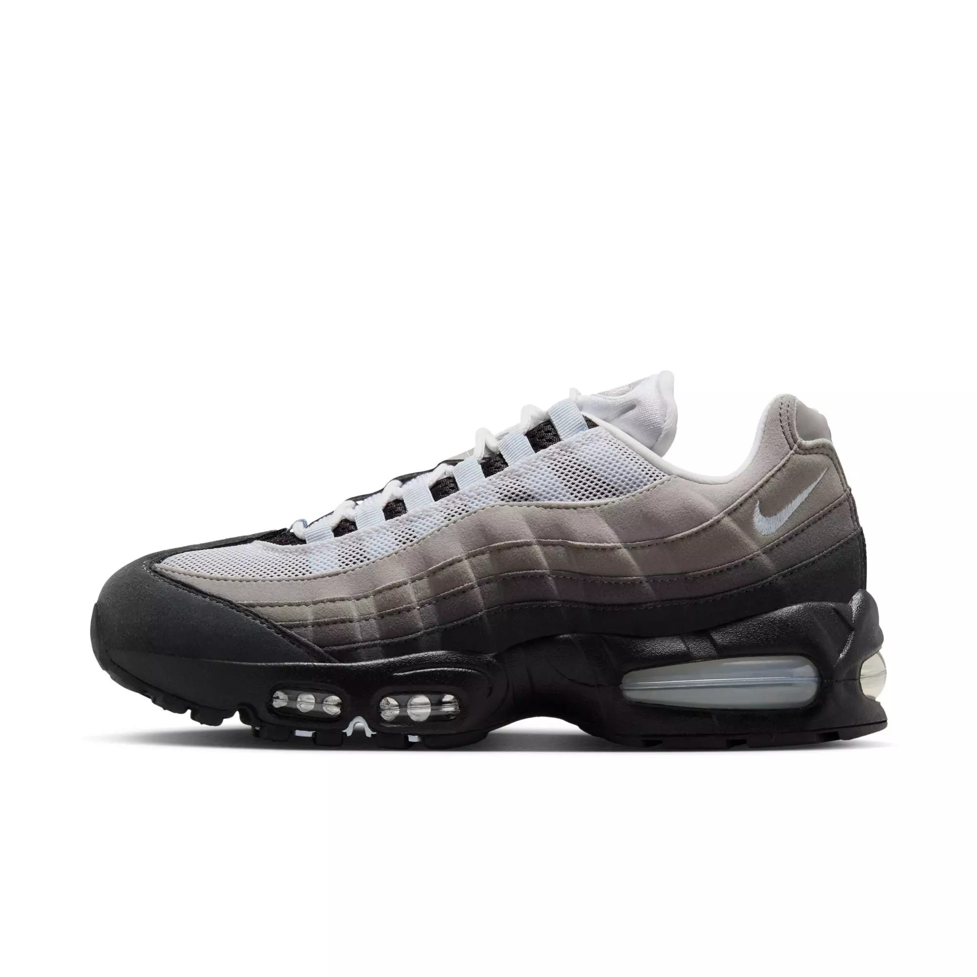 Nike Air Max 95 OG "Black/Blue Tint/White/Medium Grey" Women's Shoe - GREY/BLUE