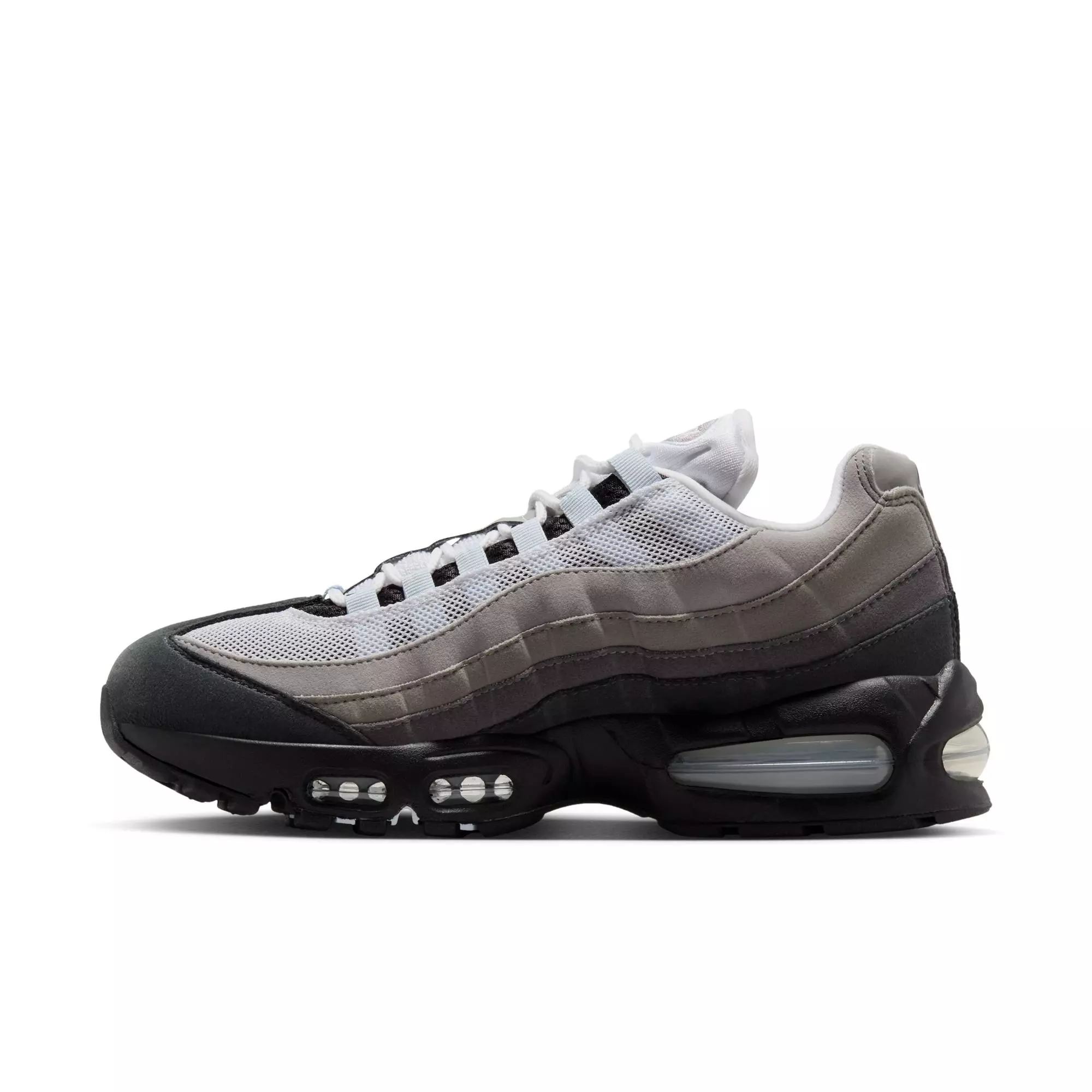 Nike Air Max 95 OG "Black/Blue Tint/White/Medium Grey" Women's Shoe - GREY/BLUE