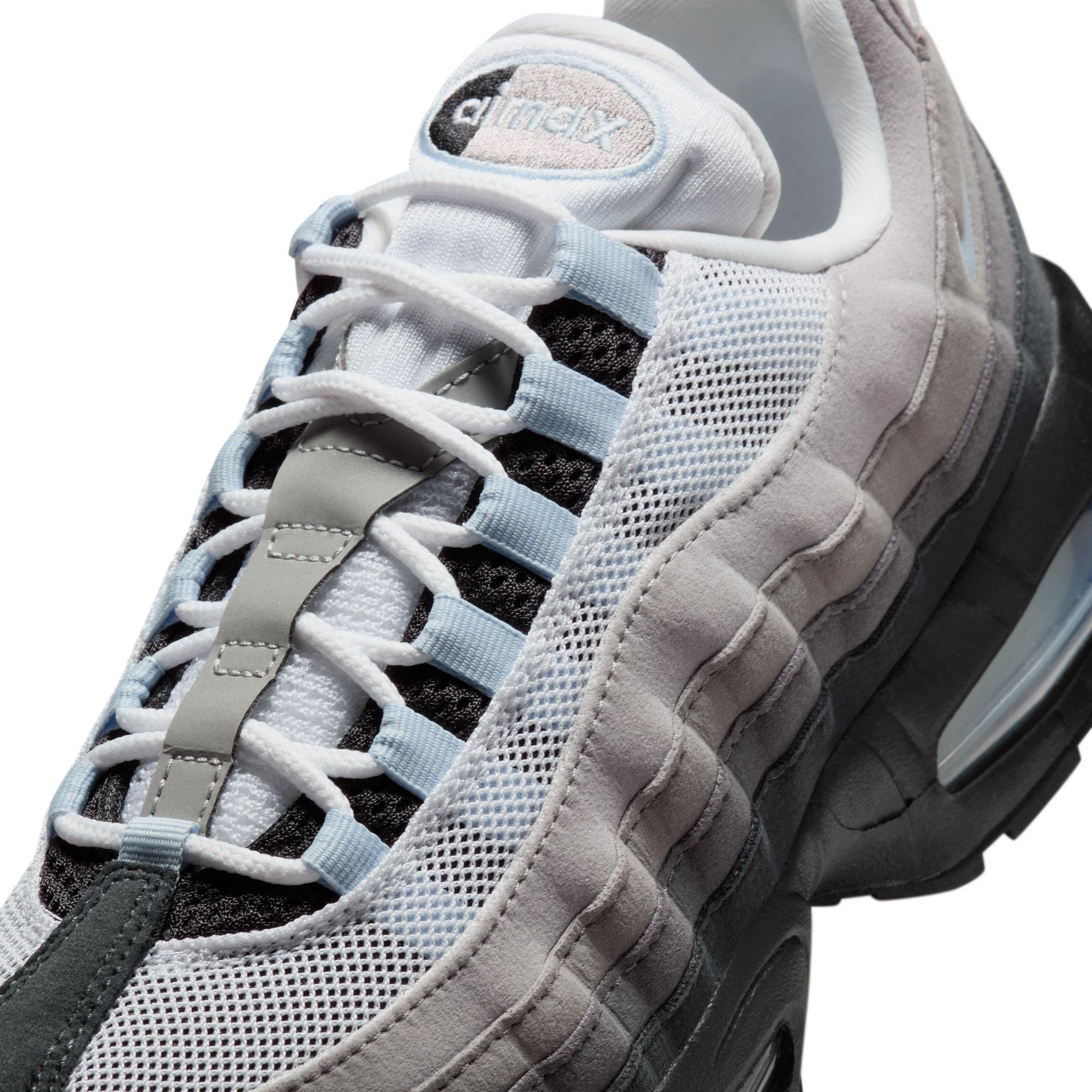 Nike Air Max 95 OG "Black/Blue Tint/White/Medium Grey" Women's Shoe - GREY/BLUE Thumbnail View 9