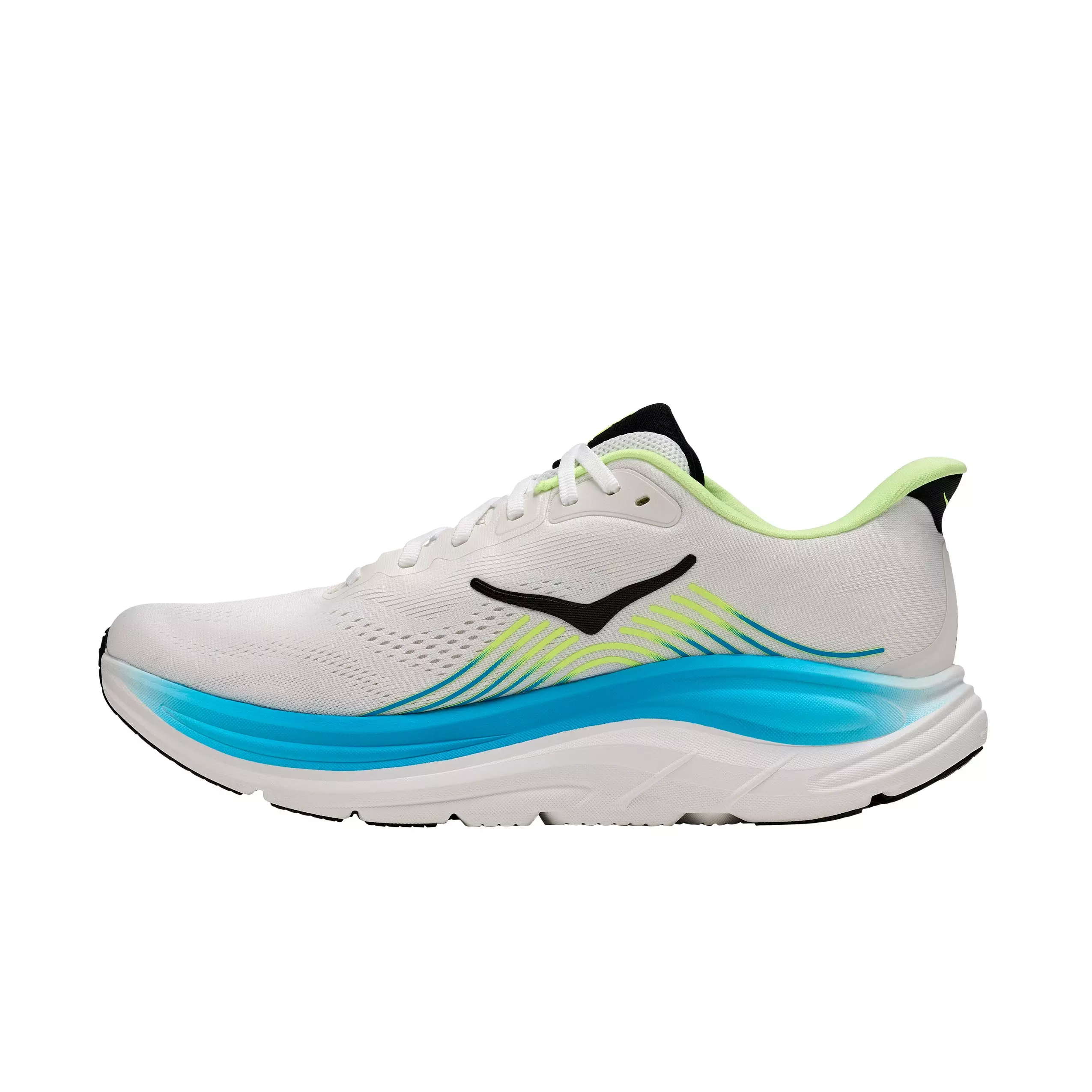 Hoka Clifton 11 "Frost/Black" Men's Running Shoe - WHITE/BLUE