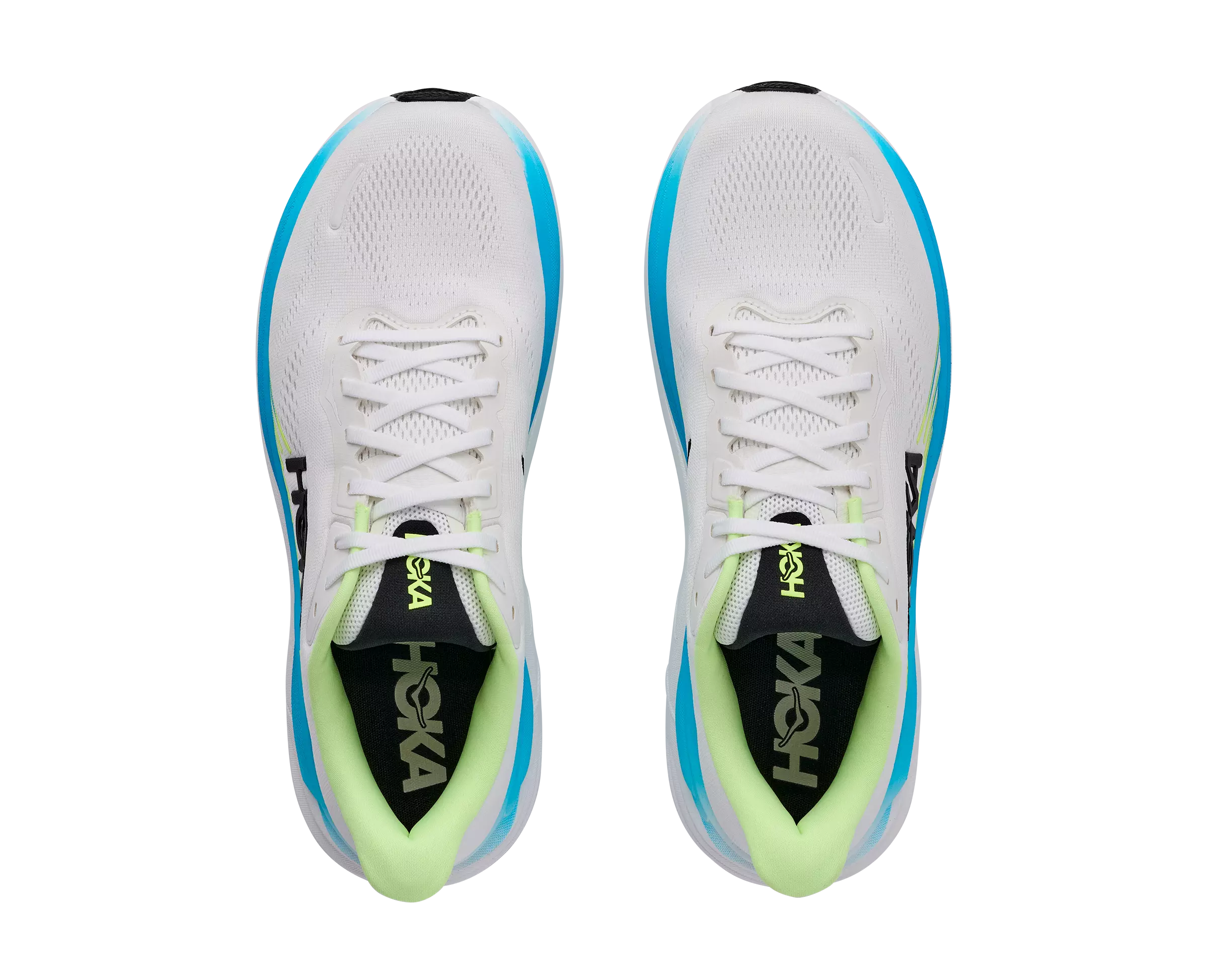 Hoka Clifton 11 "Frost/Black" Men's Running Shoe - WHITE/BLUE