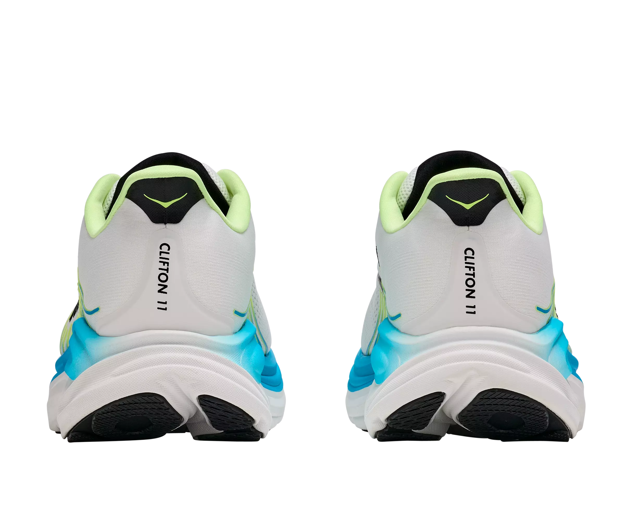 Hoka Clifton 11 "Frost/Black" Men's Running Shoe - WHITE/BLUE