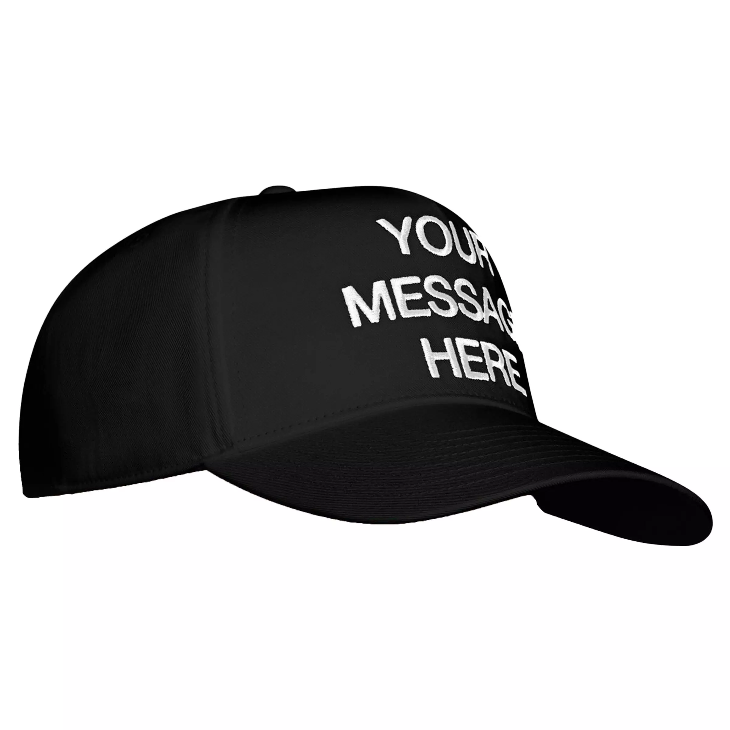 Nike Rise A-Frame Snapback Hat-Black - BLACK