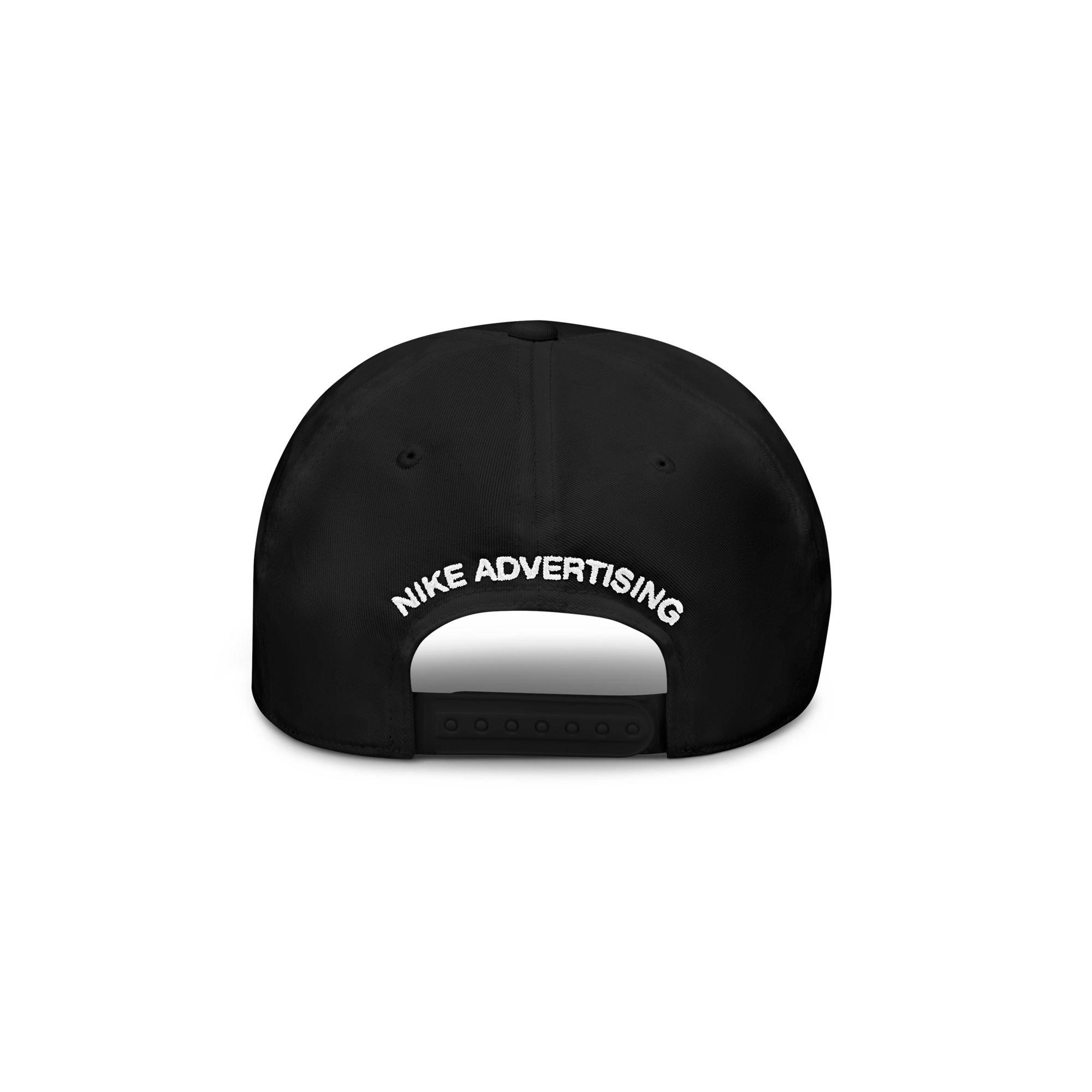 Nike Rise A-Frame Snapback Hat-Black - BLACK Thumbnail View 4