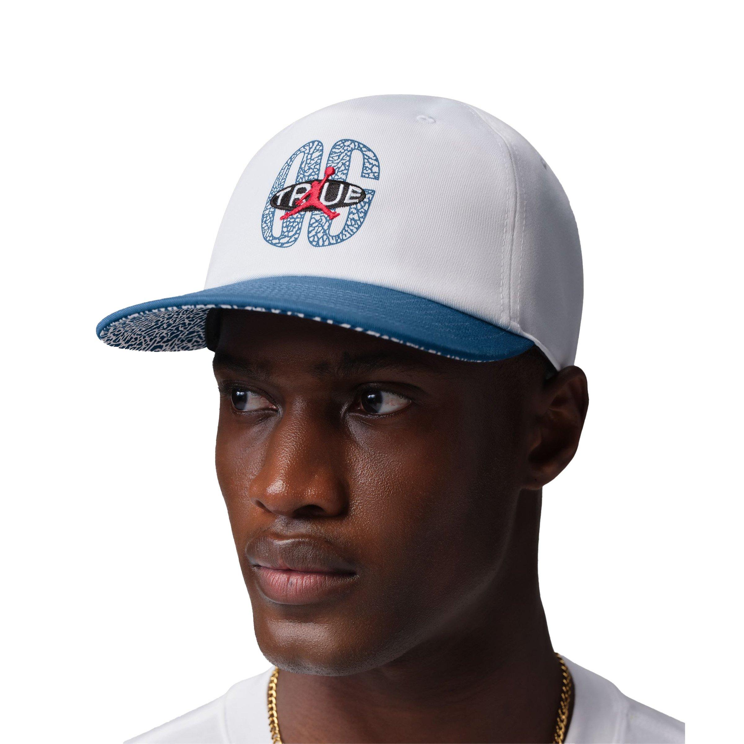 Jordan Pro "True Blue" White/Blue Adjustable Cap