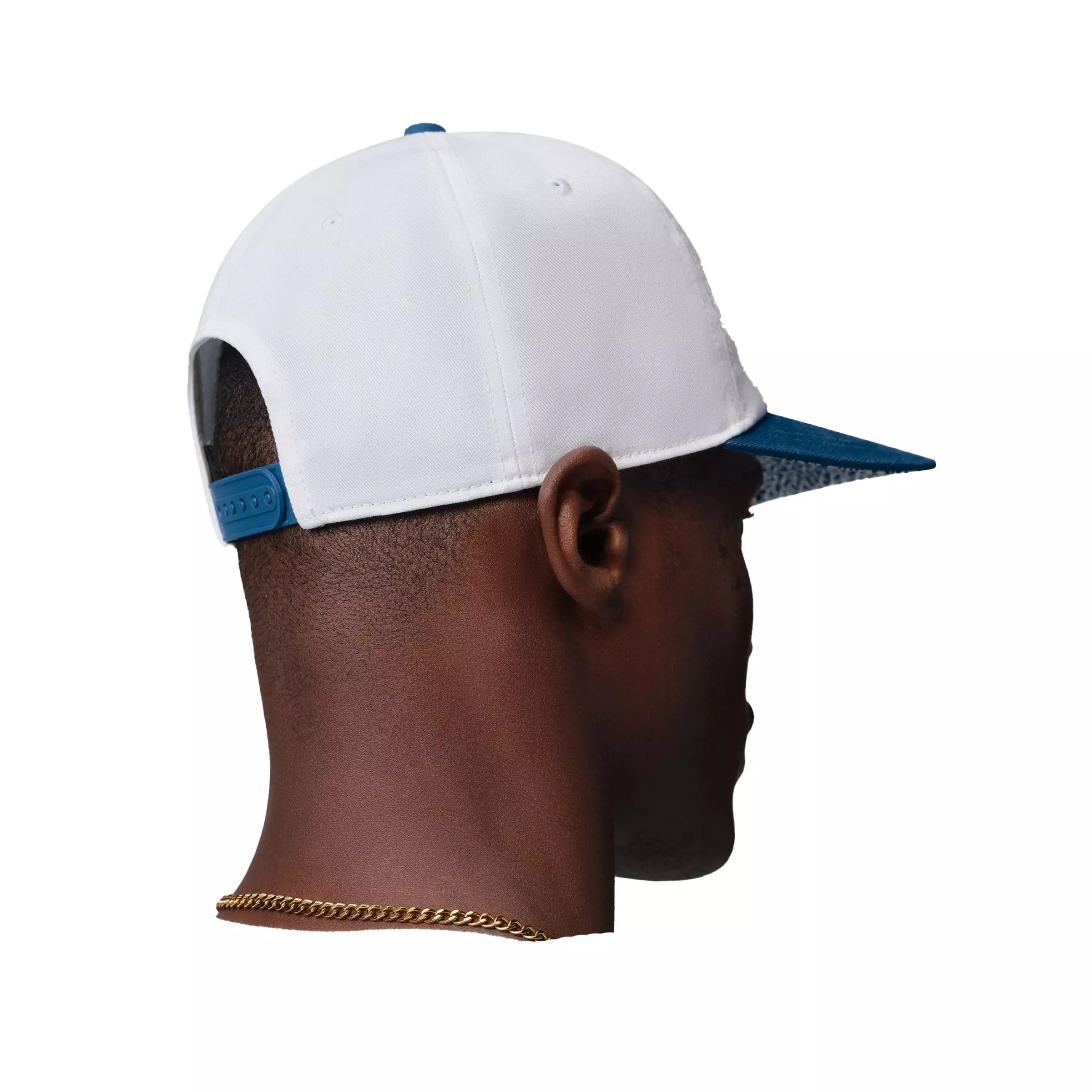 Jordan Pro "True Blue" Adjustable Cap - White/Blue - WHITE/BLUE