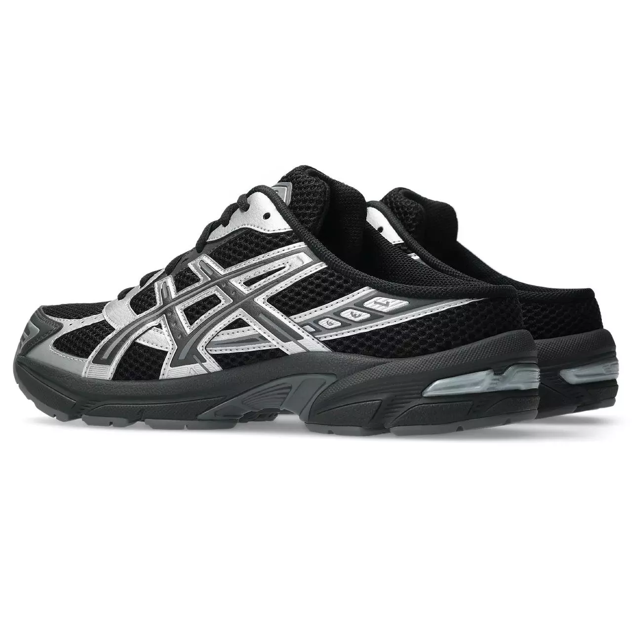 ASICS GEL-1130 "Black/Graphite Grey" Unisex Mule - BLACK/SILVER