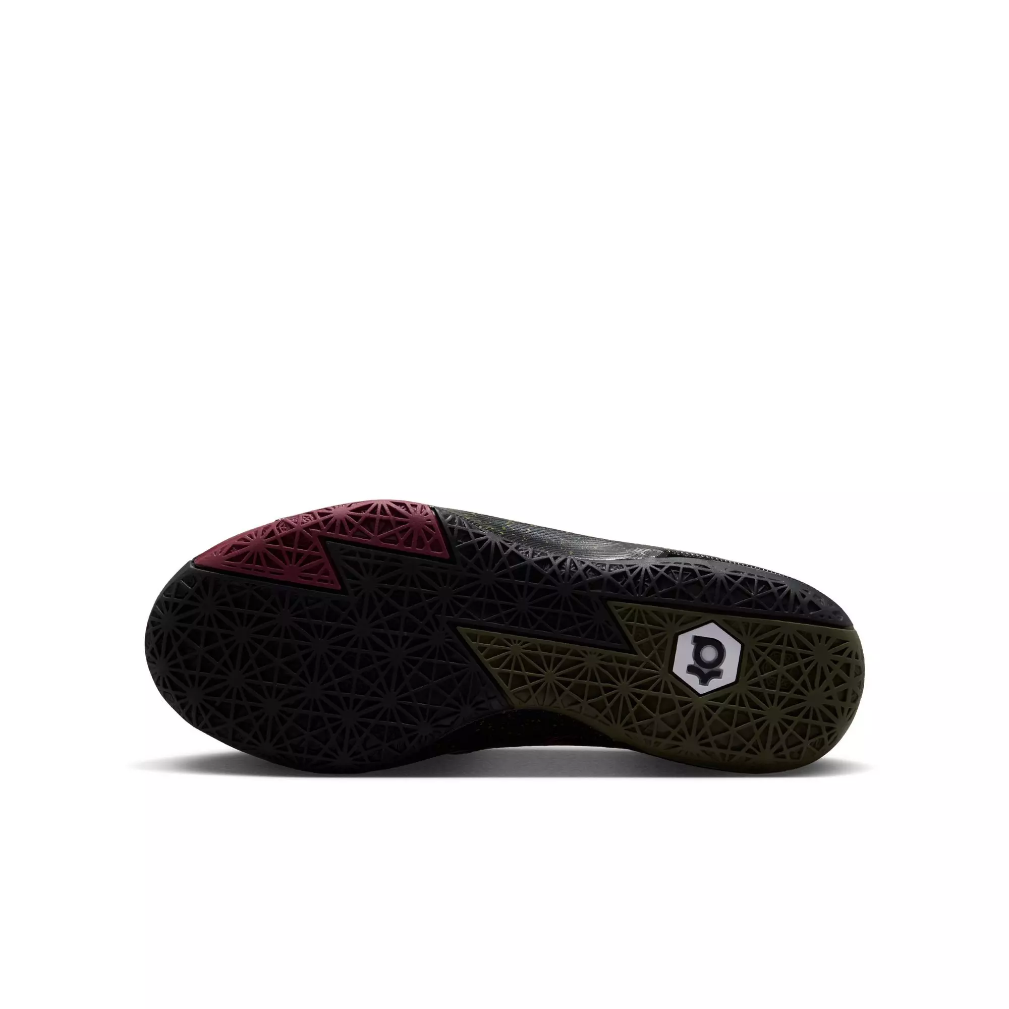 Nike KD 6 "Meteorology" Grade School Kids' Shoe - BLACK/ATOMIC RED/MEDIUM OLIVE/NOBLE RED