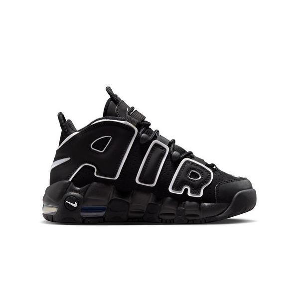 Nike Air More Uptempo '96 "Black/White" Grade School Kids' Shoe - BLACK/WHITE