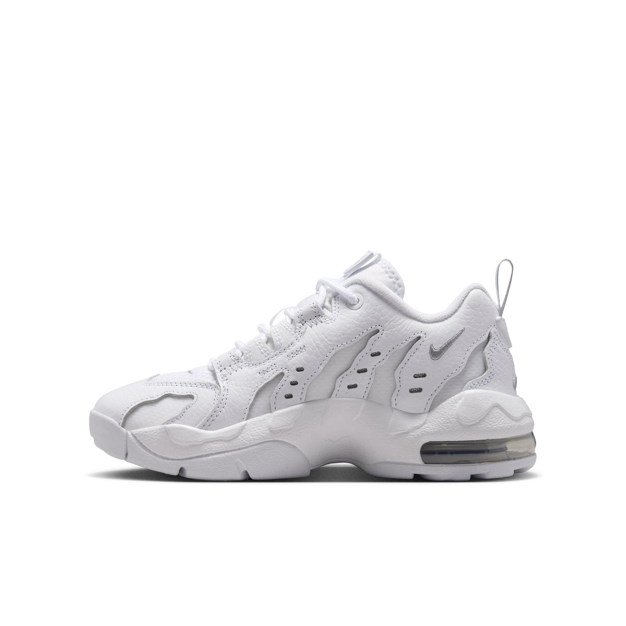Nike Air DT Max '96 Low "White/Metallic Silver" Grade School Kids' Shoe - WHITE/METALLIC SILVER