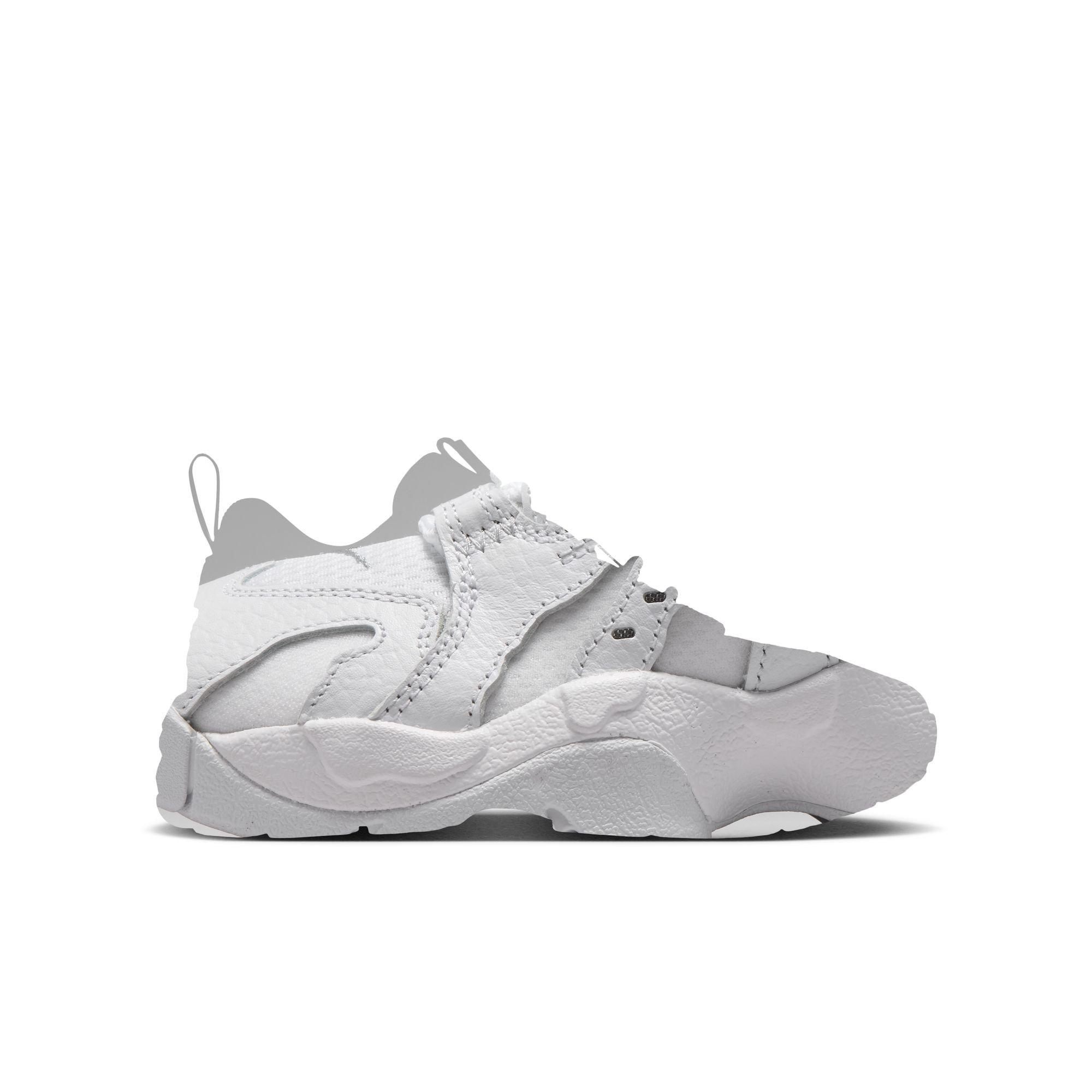Nike Air DT Max '96 Low "White/Metallic Silver" Grade School Kids' Shoe - WHITE/METALLIC SILVER