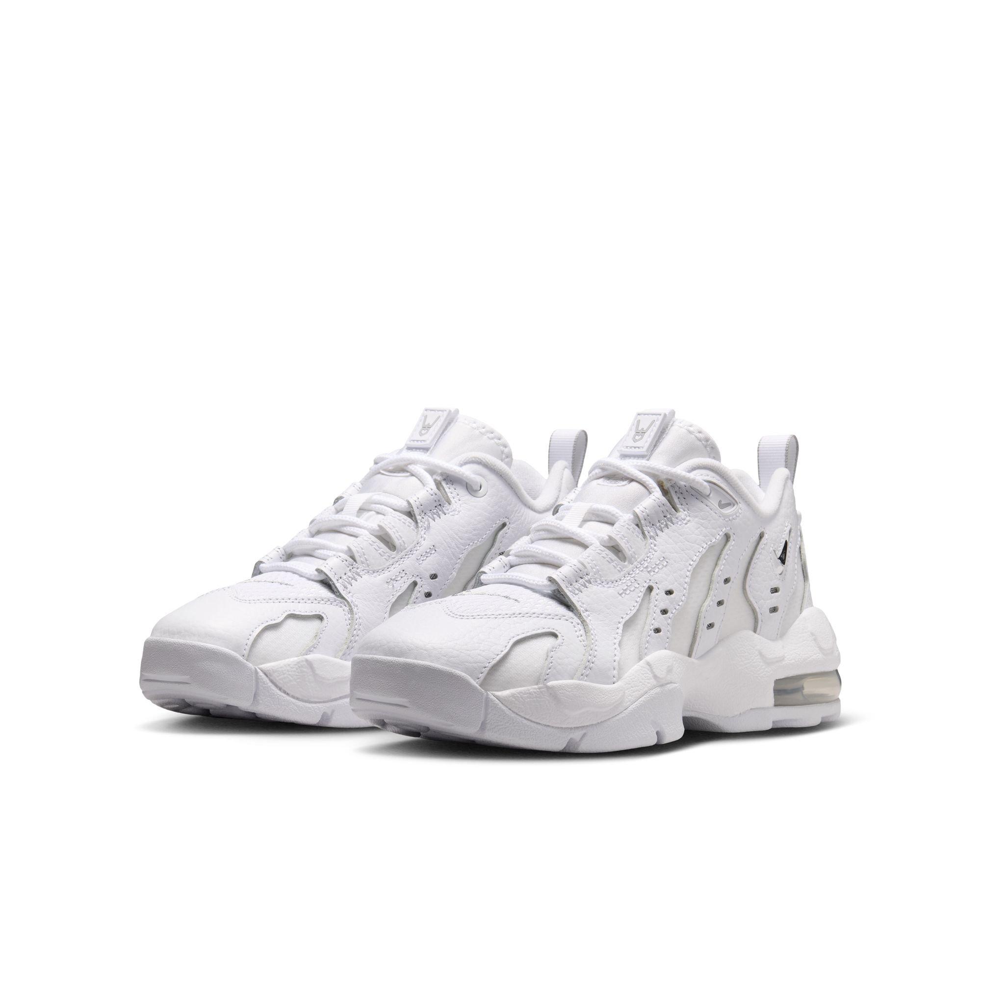 Nike Air DT Max '96 Low "White/Metallic Silver" Grade School Kids' Shoe - WHITE/METALLIC SILVER