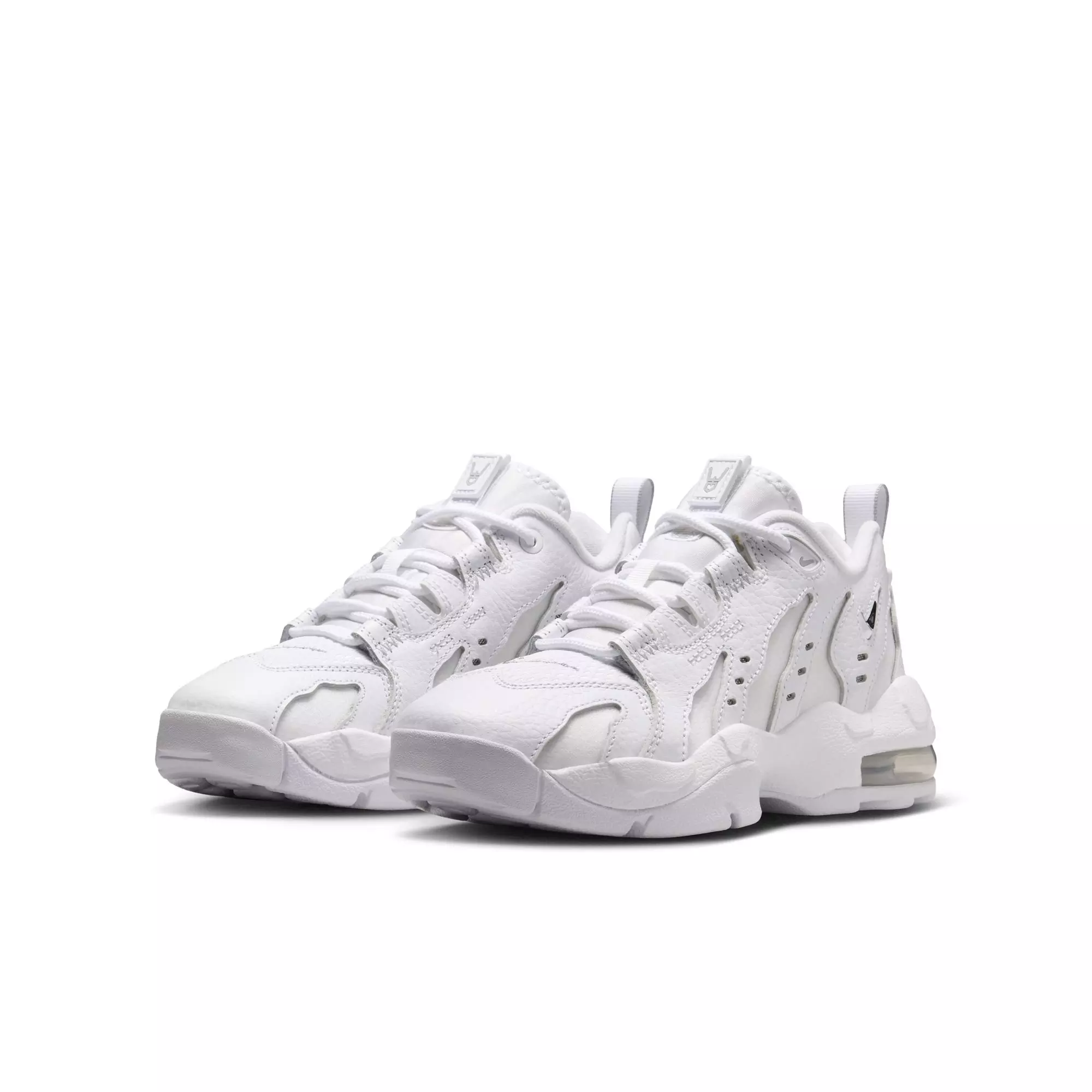 Nike Air DT Max '96 Low "White/Metallic Silver" Grade School Kids' Shoe - WHITE/METALLIC SILVER
