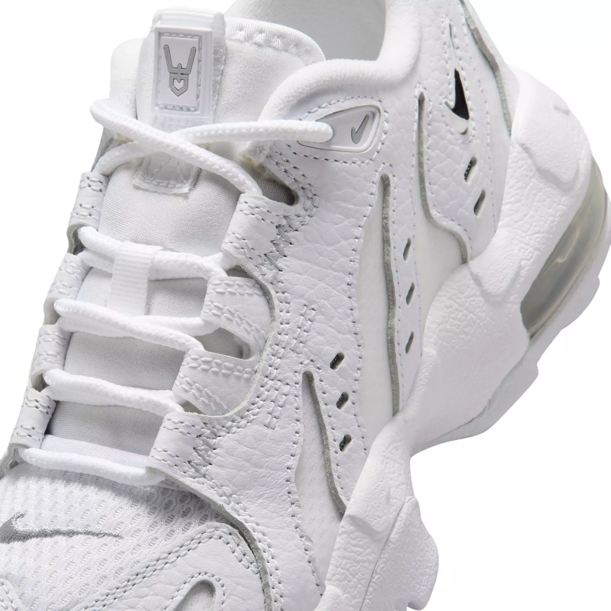 Nike Air DT Max '96 Low "White/Metallic Silver" Grade School Kids' Shoe - WHITE/METALLIC SILVER