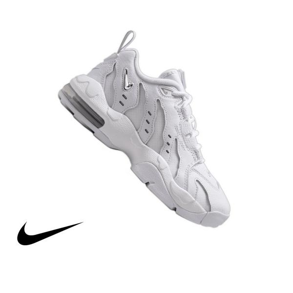 Nike Air DT Max '96 Low "White/Metallic Silver" Grade School Kids' Shoe - WHITE/METALLIC SILVER