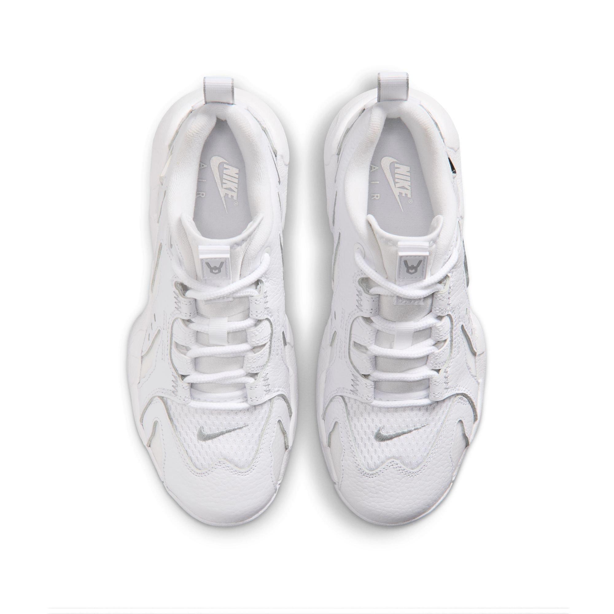Nike Air DT Max '96 Low "White/Metallic Silver" Grade School Kids' Shoe - WHITE/METALLIC SILVER