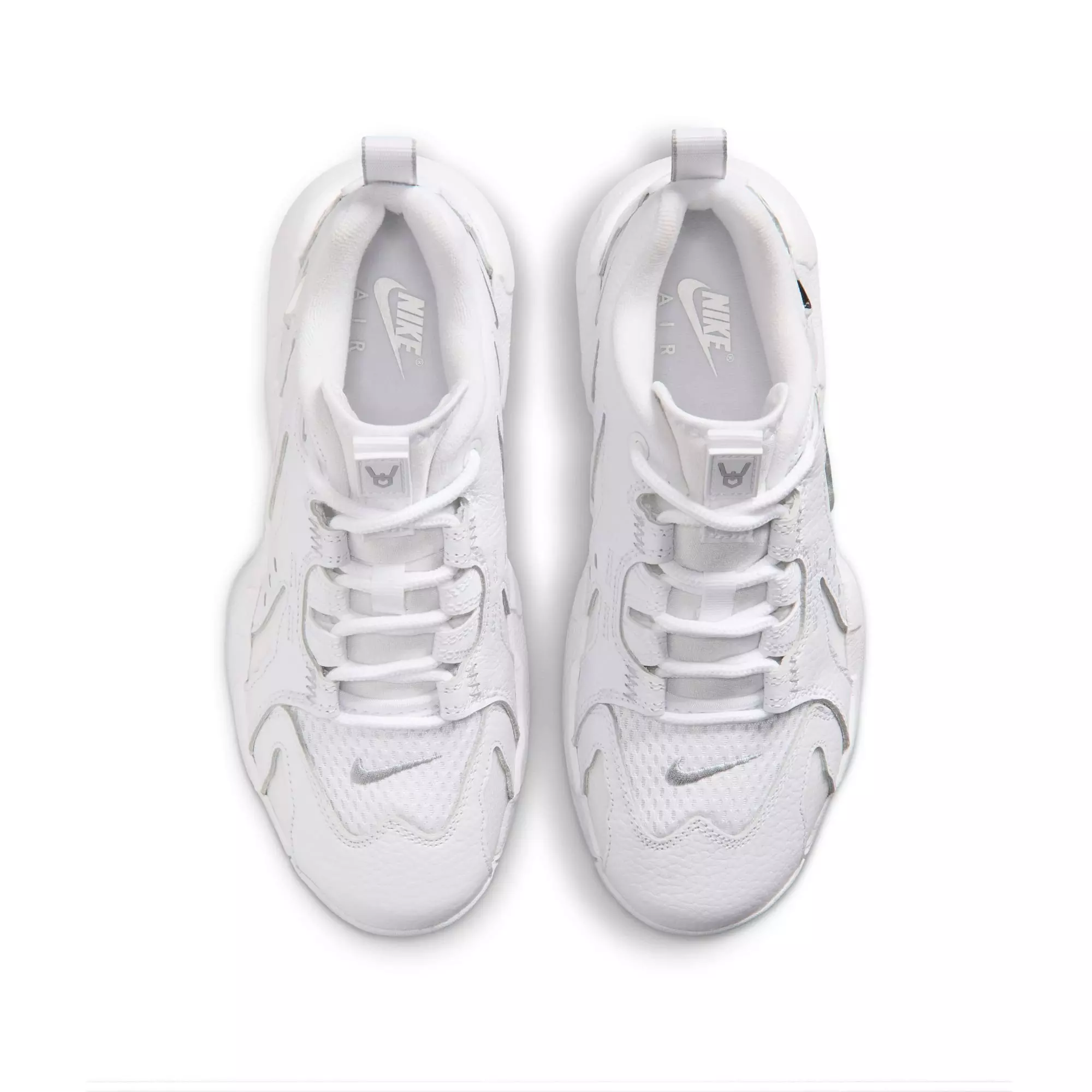 Nike Air DT Max '96 Low "White/Metallic Silver" Grade School Kids' Shoe - WHITE/METALLIC SILVER
