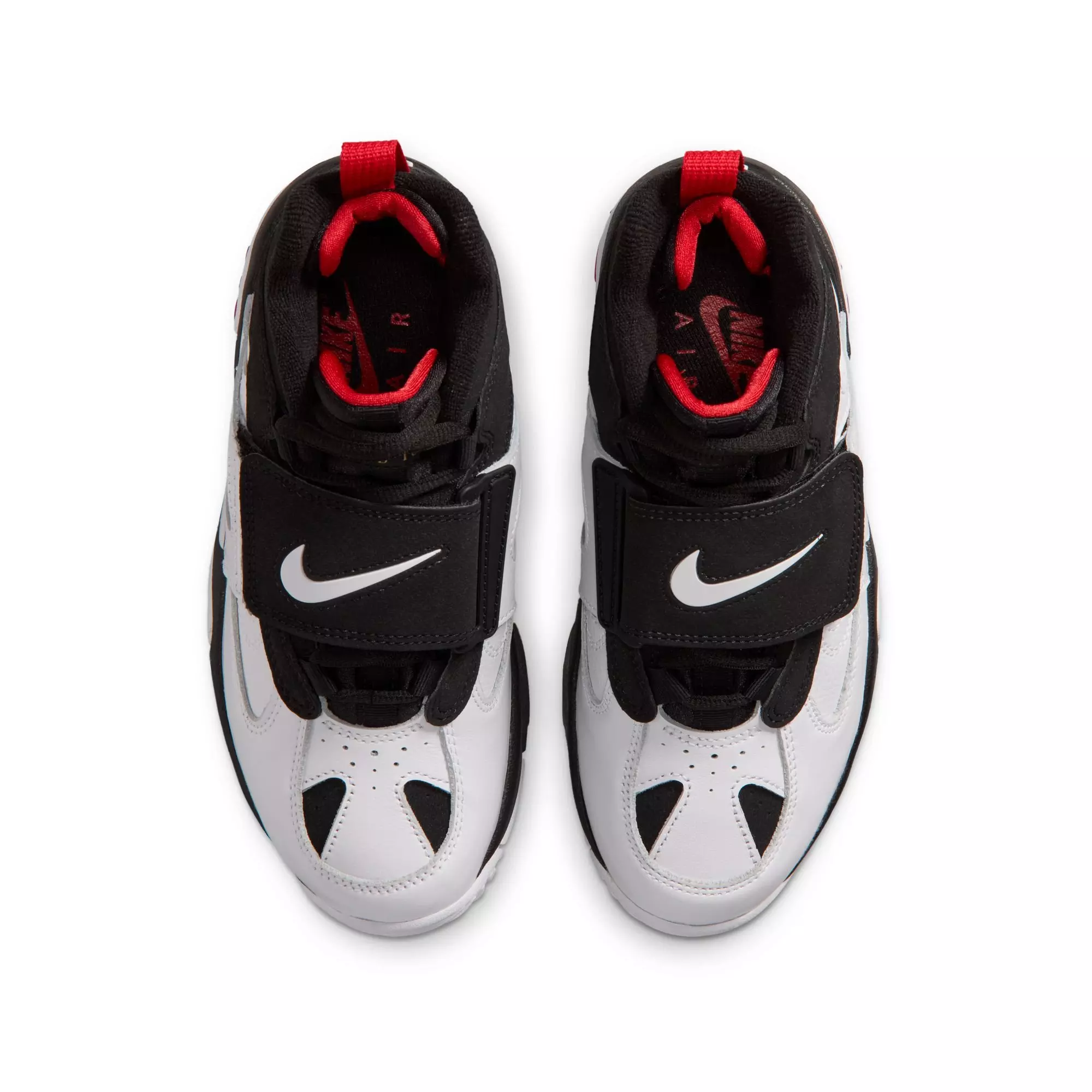 Nike Air Diamond Turf II "49ers" Grade School Kids' Shoe - BLACK/WHITE/FIRE RED/METALLIC GOLD