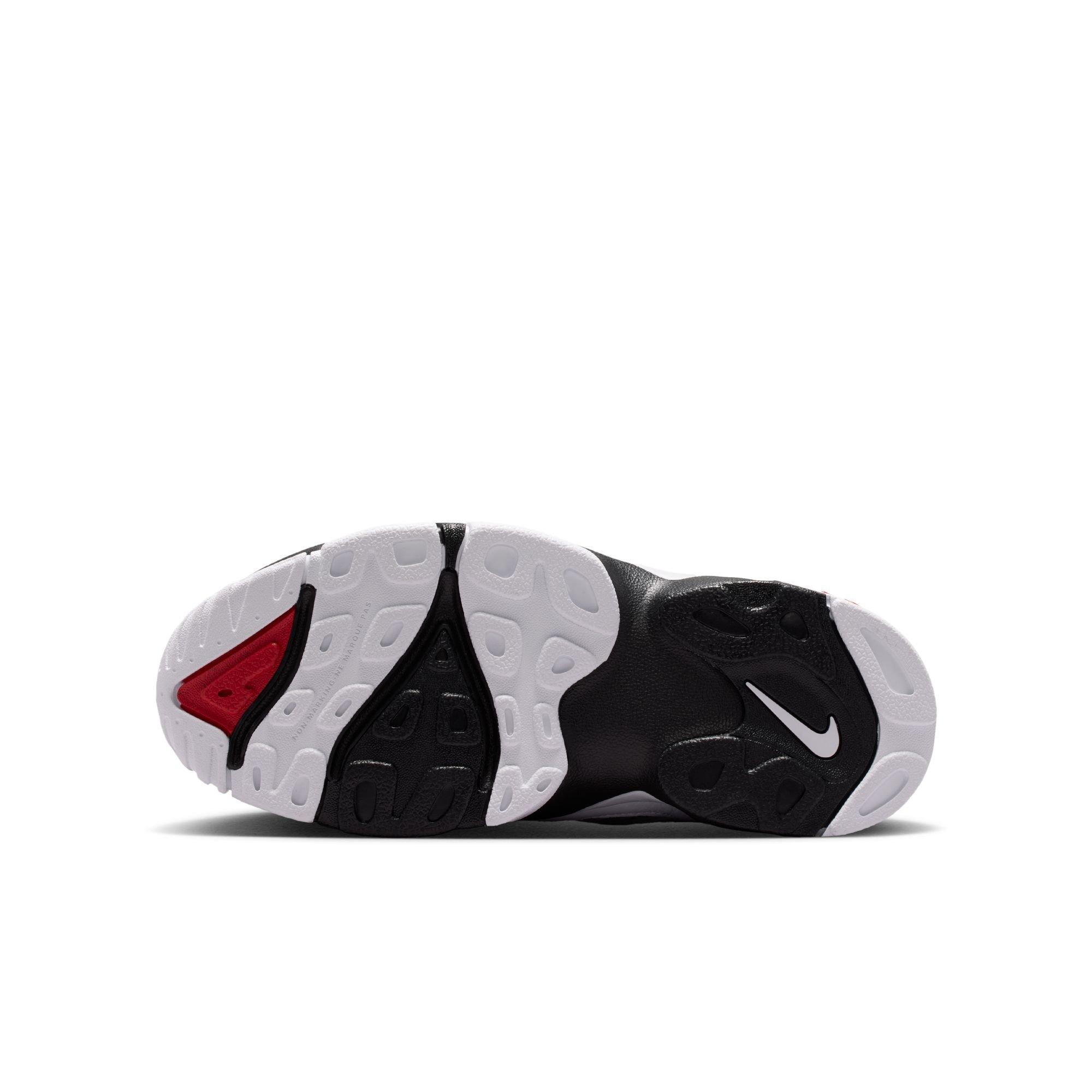 Nike Air Diamond Turf II "49ers" Grade School Kids' Shoe - BLACK/WHITE/FIRE RED/METALLIC GOLD