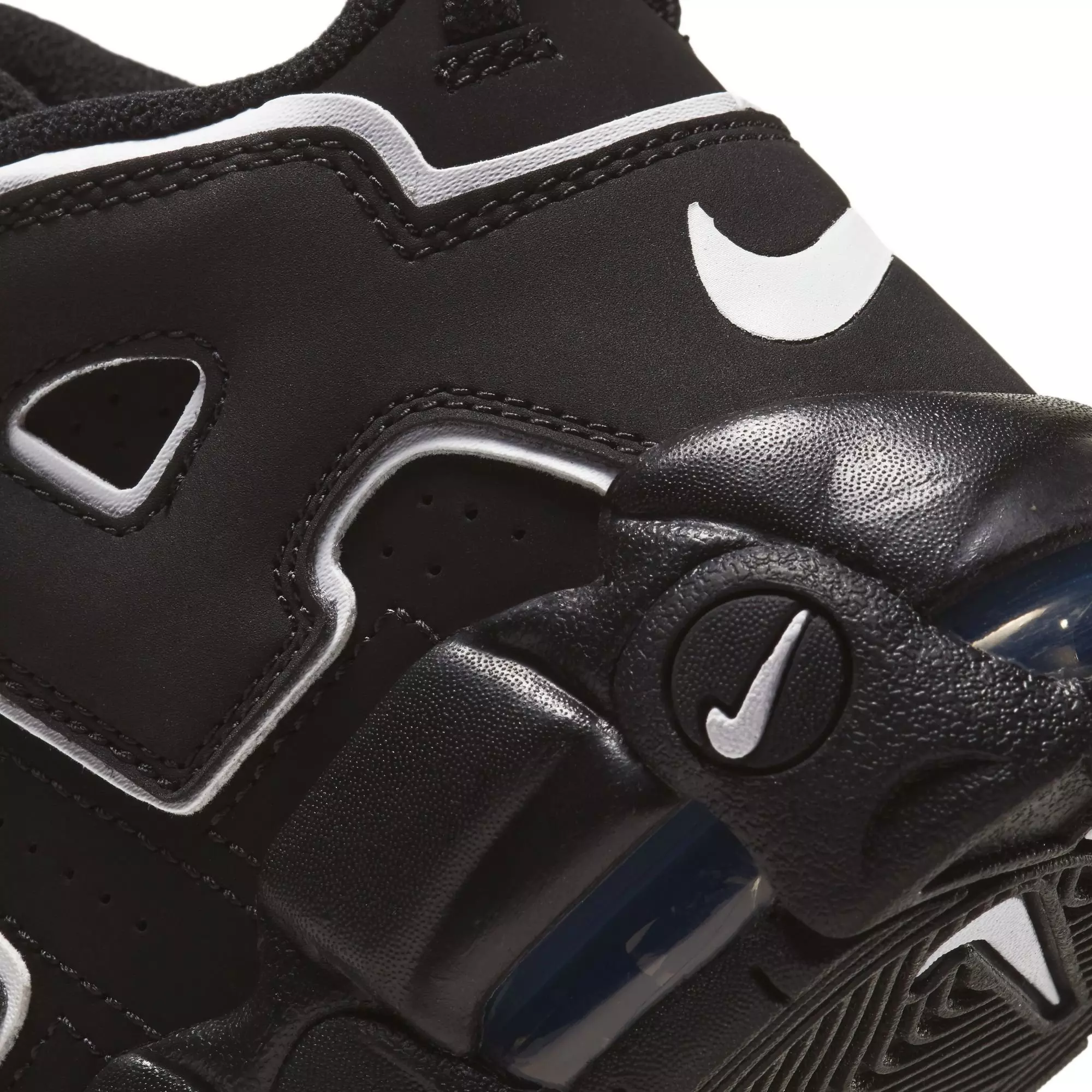 Nike Air More Uptempo '96 "Black/White" Preschool Kids' Shoe - BLACK/WHITE