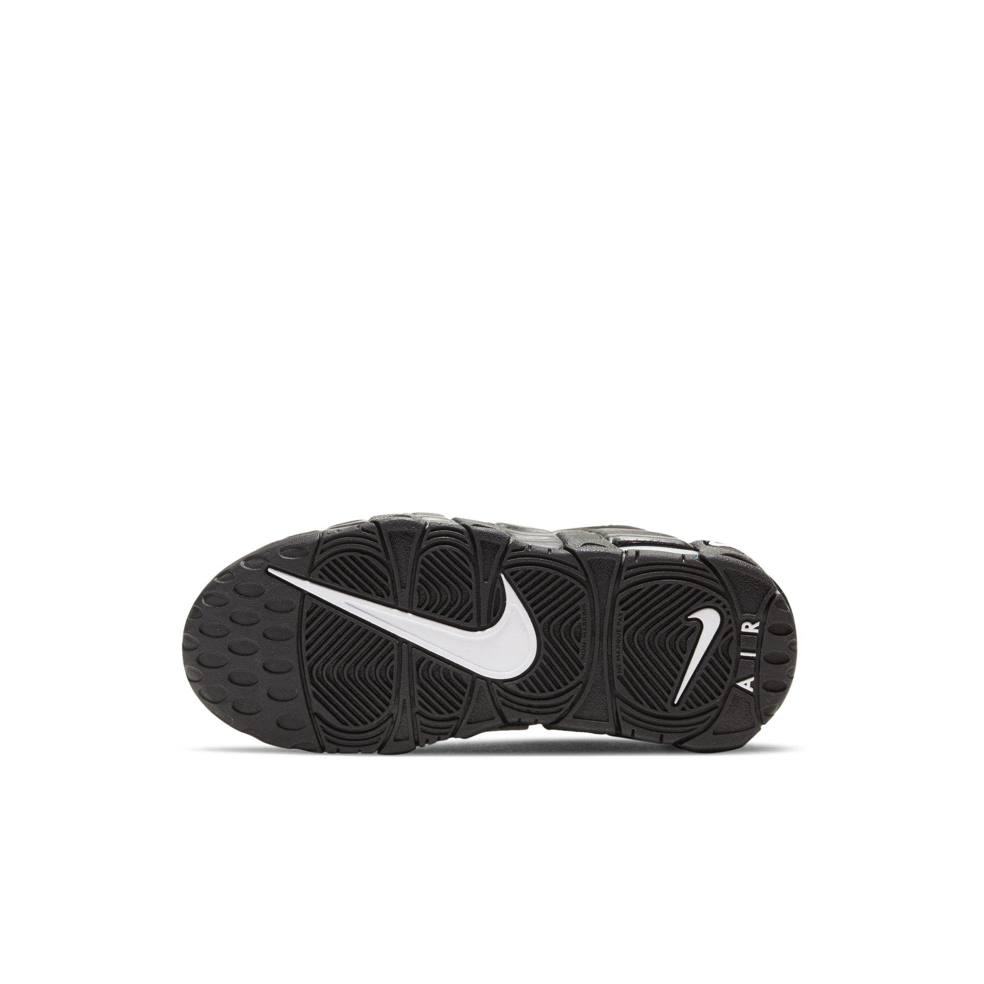 Nike Air More Uptempo '96 "Black/White" Preschool Kids' Shoe - BLACK/WHITE
