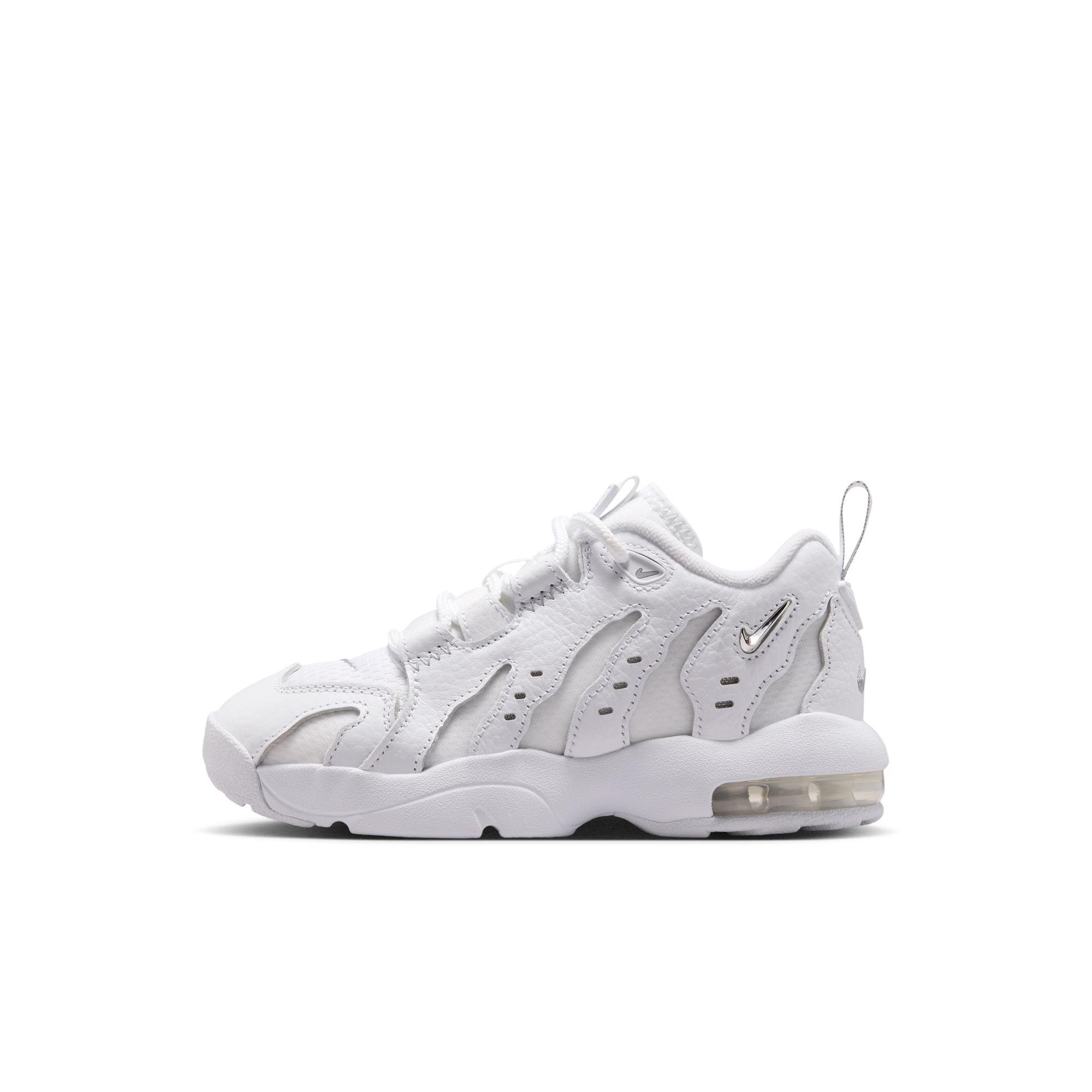 Nike Air DT Max '96 Low "White/Metallic Silver" Preschool Kids' Shoe - WHITE/METALLIC SILVER