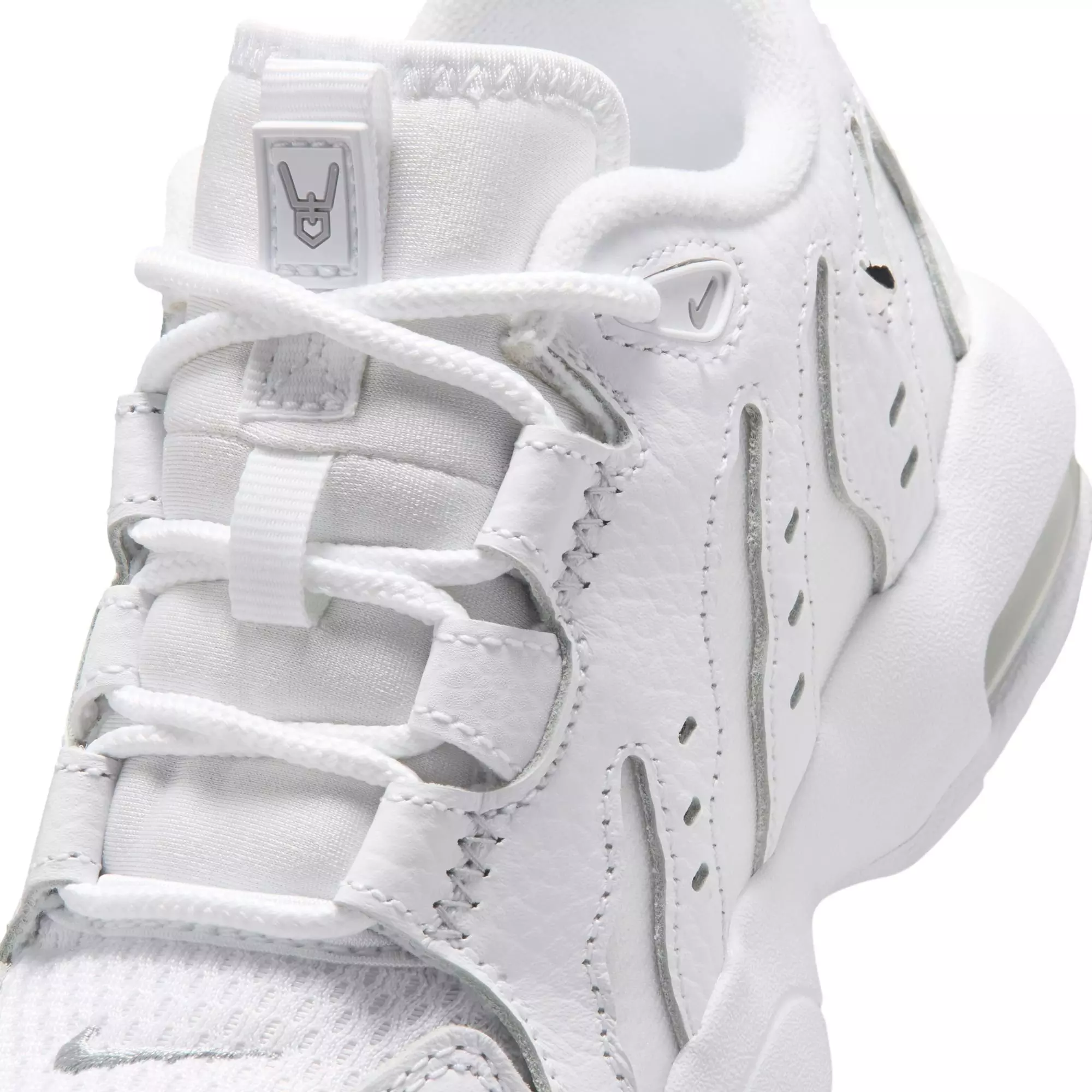 Nike Air DT Max '96 Low "White/Metallic Silver" Preschool Kids' Shoe - WHITE/METALLIC SILVER