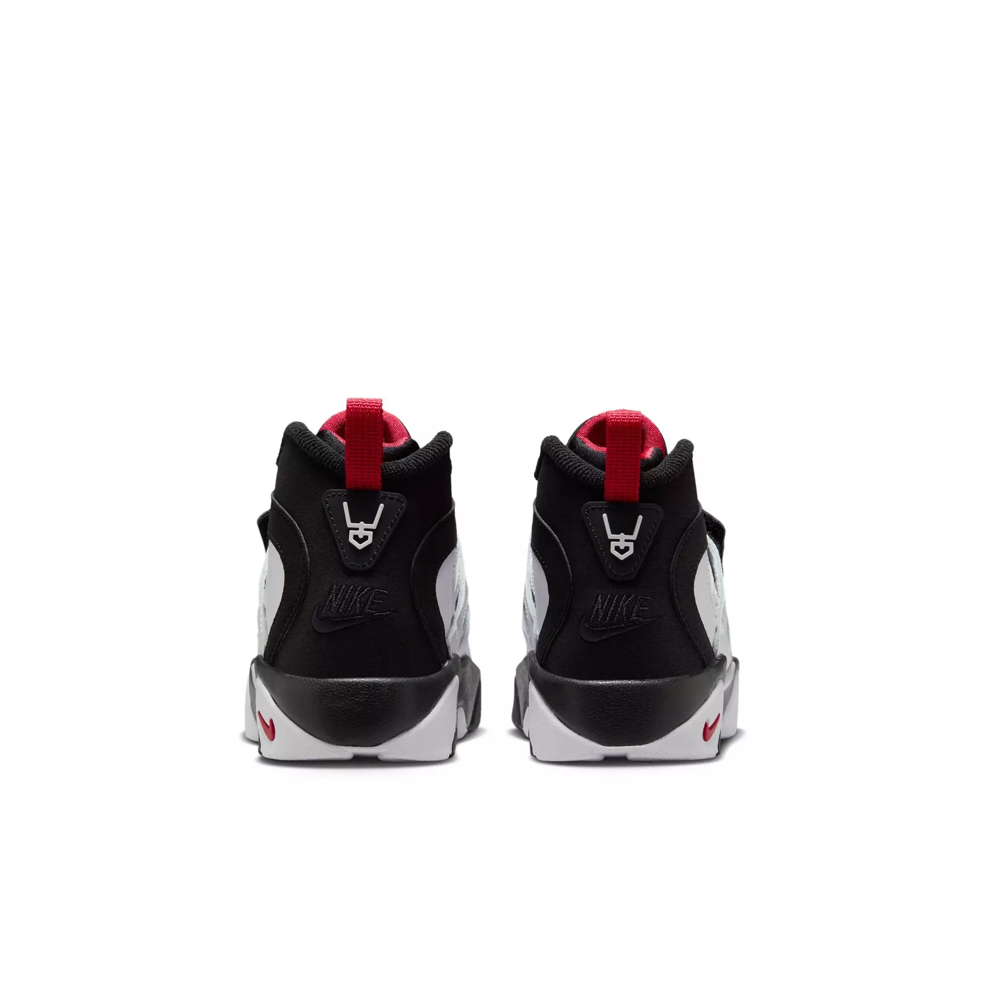 Nike Air Diamond Turf II "49ers" Preschool Kids' Shoe - BLACK/WHITE/FIRE RED/METALLIC GOLD