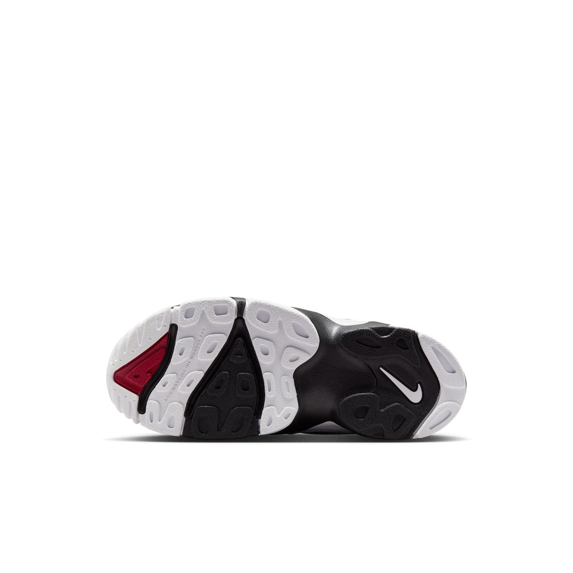 Nike Air Diamond Turf II "49ers" Preschool Kids' Shoe - BLACK/WHITE/FIRE RED/METALLIC GOLD