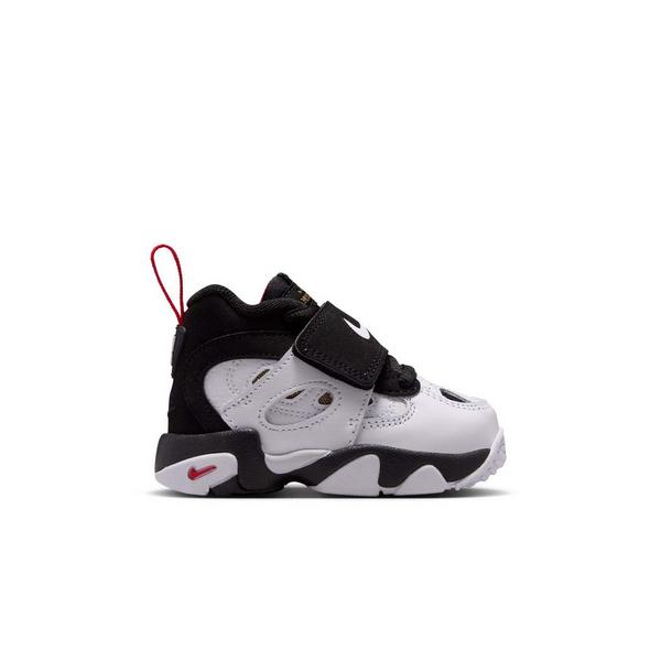 Nike Air Diamond Turf II "49ers" Toddler Kids' Shoe - BLACK/WHITE/FIRE RED/METALLIC GOLD